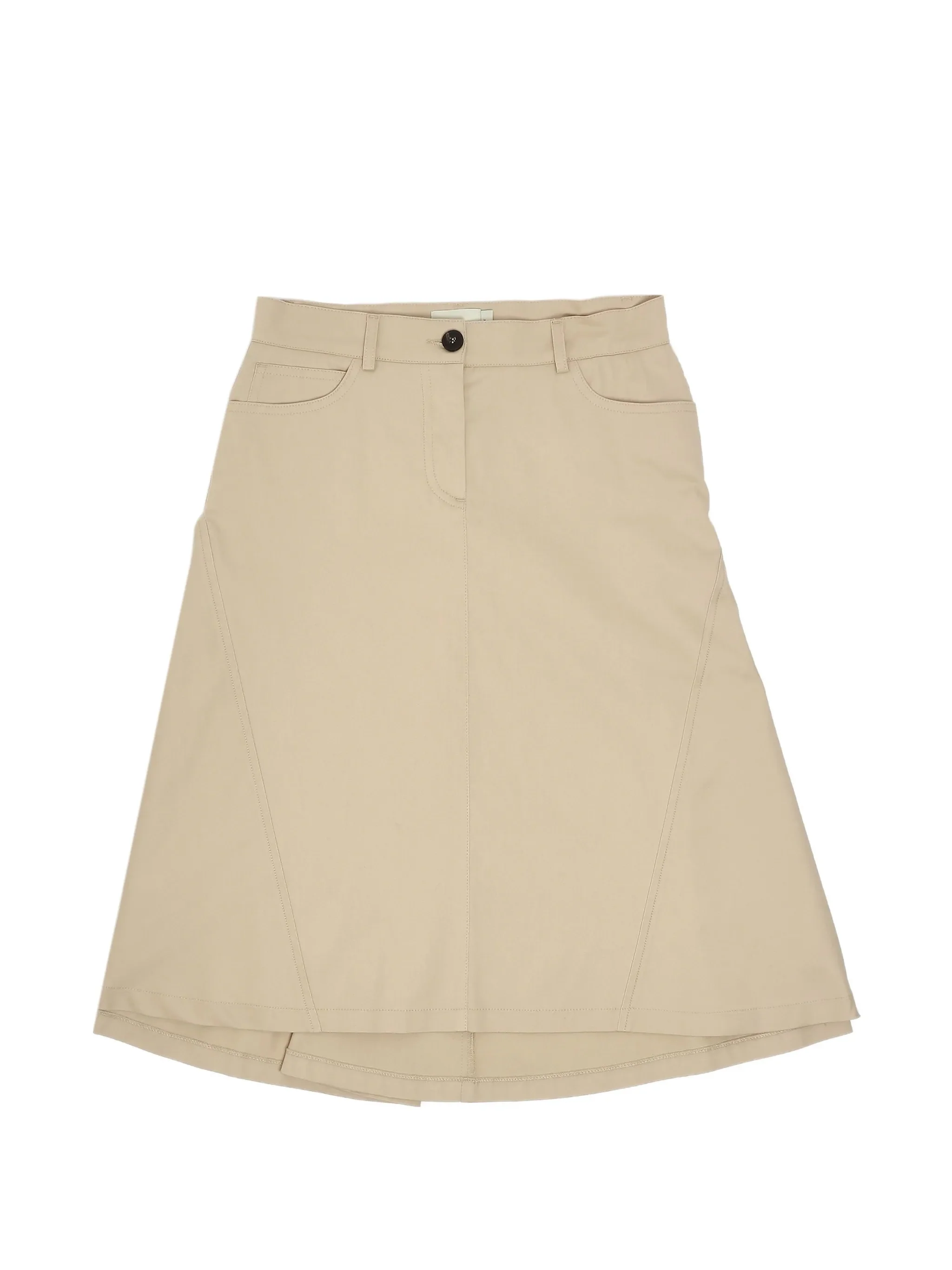 Fendi Kids Trendy Kids' Mini Skirt with Embroidered Pocket