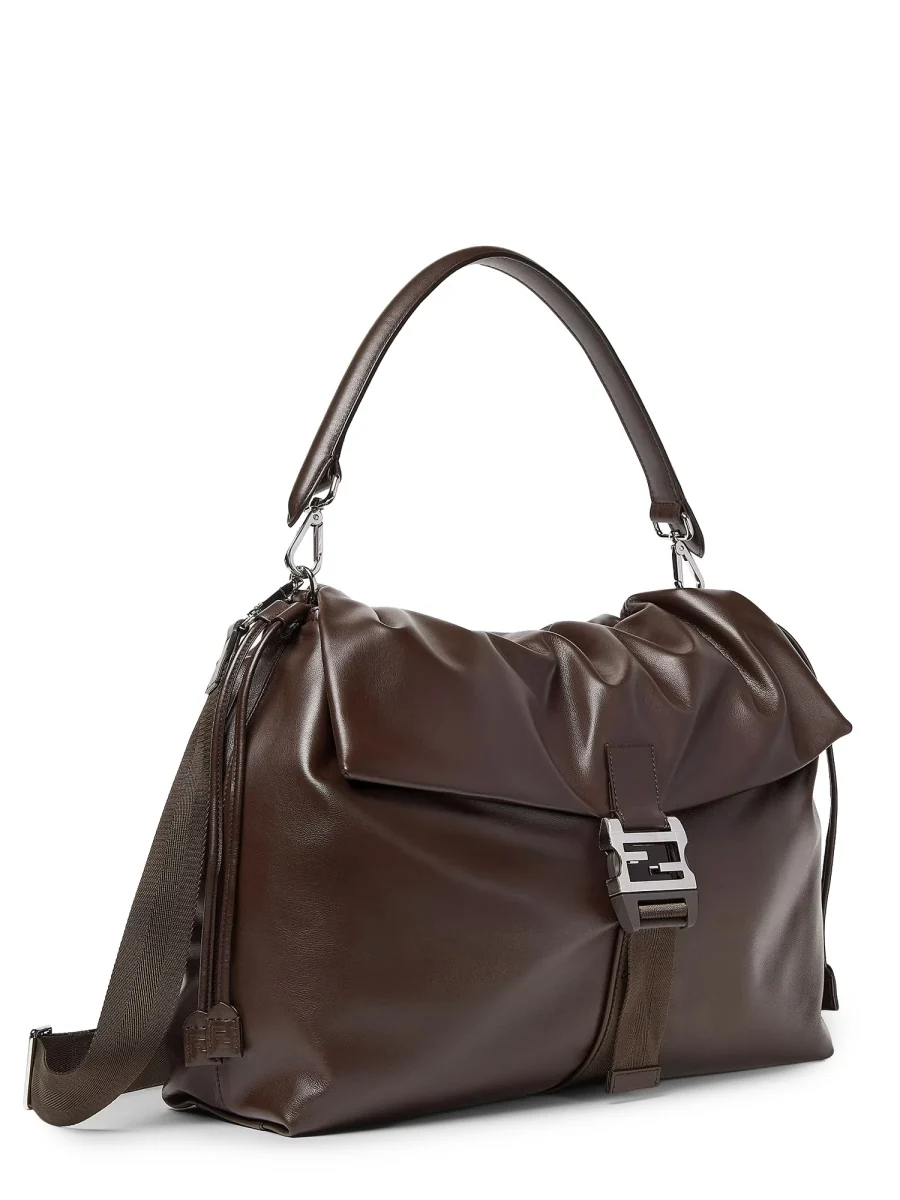 Fendi Leather Shoulder Bag for Men - Image 3