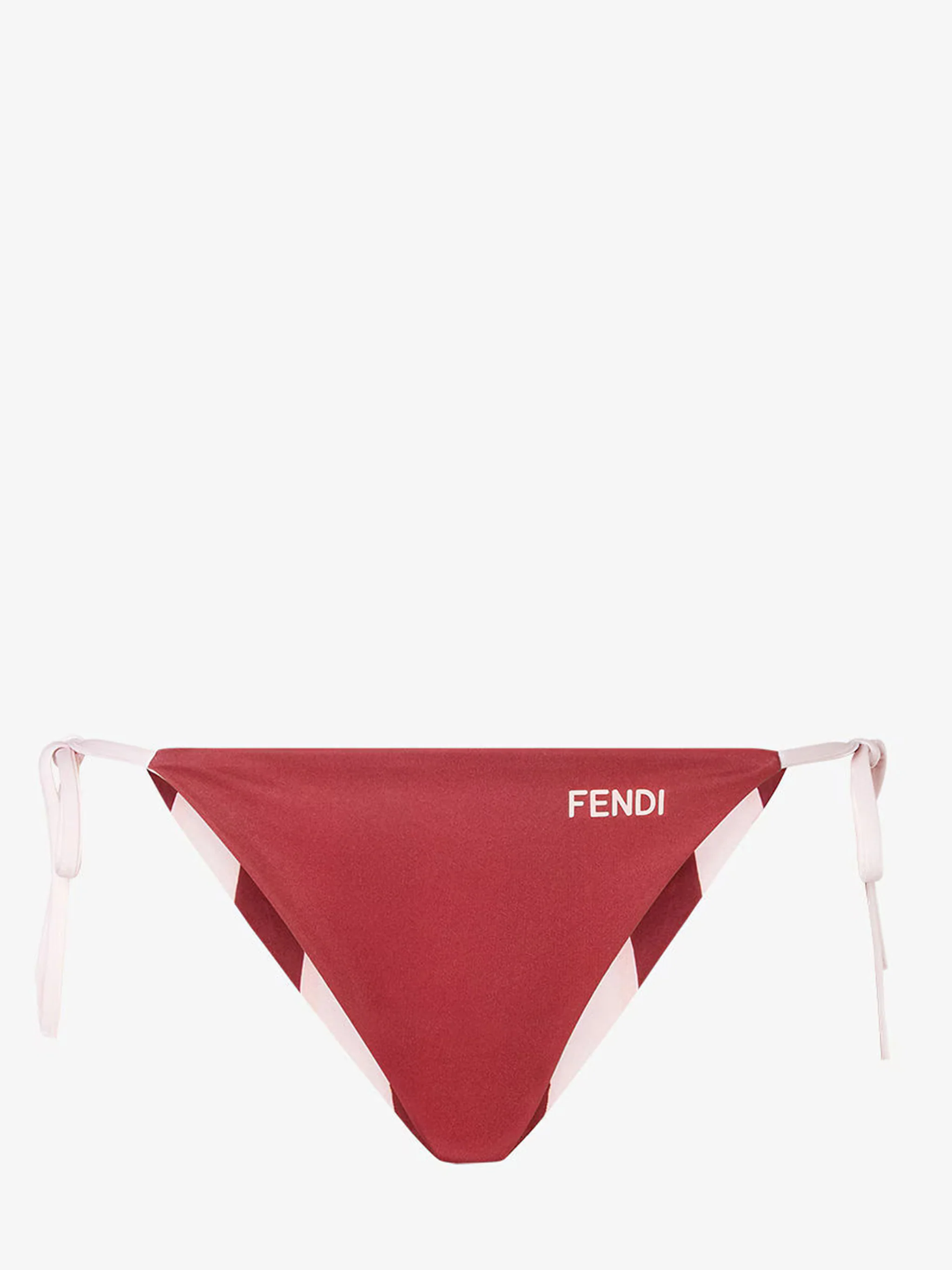 Fendi Mini Self-Tie Silk Pouch Handbag with Matching Accessories - Image 3