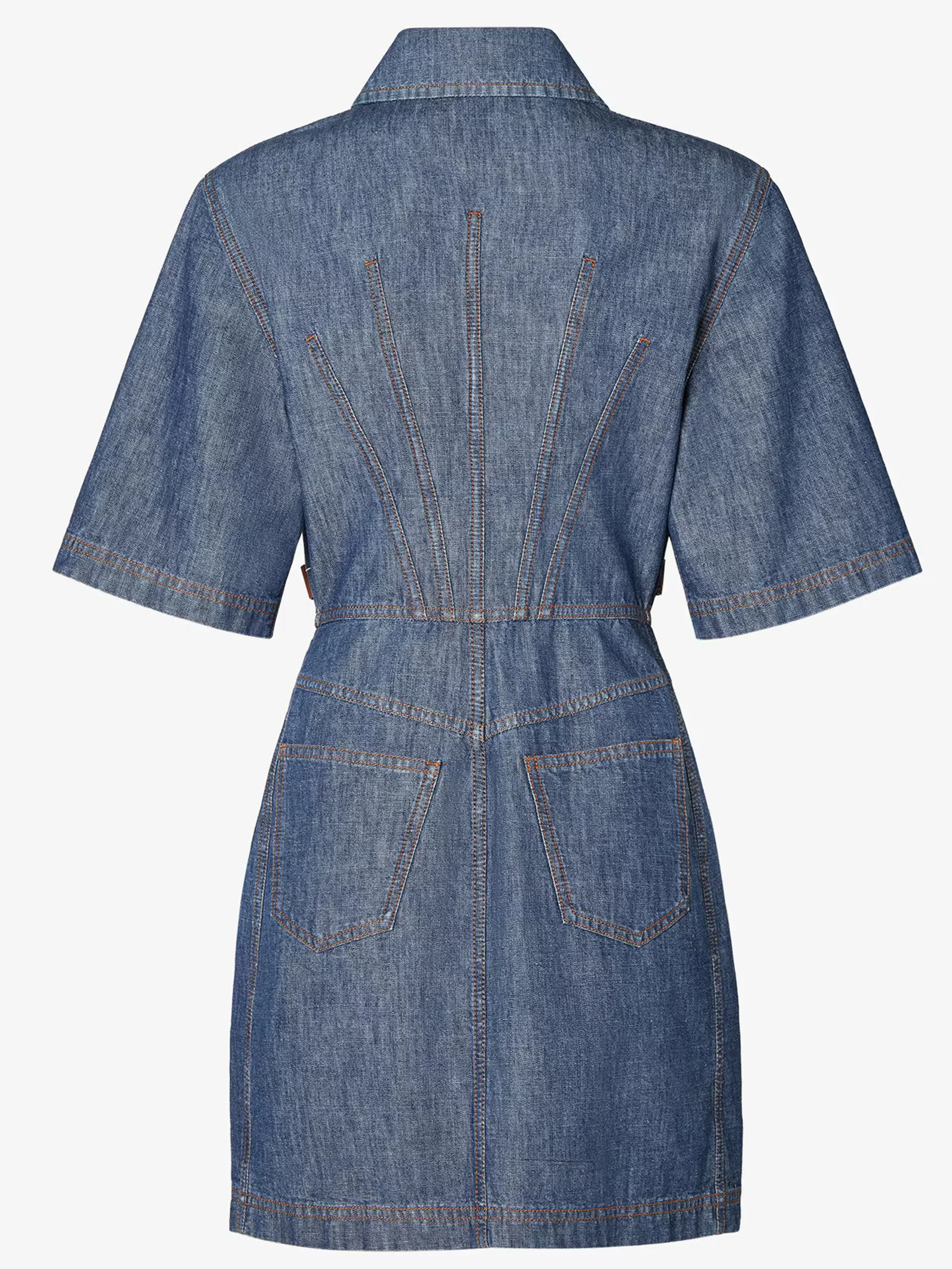 Fendi Short Sleeve Shirt with Oversized Patch - Size 40 - Image 6