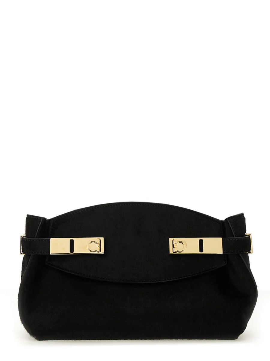 FERRAGAMO Hug Soft Shoulder Bag (L) - Image 5