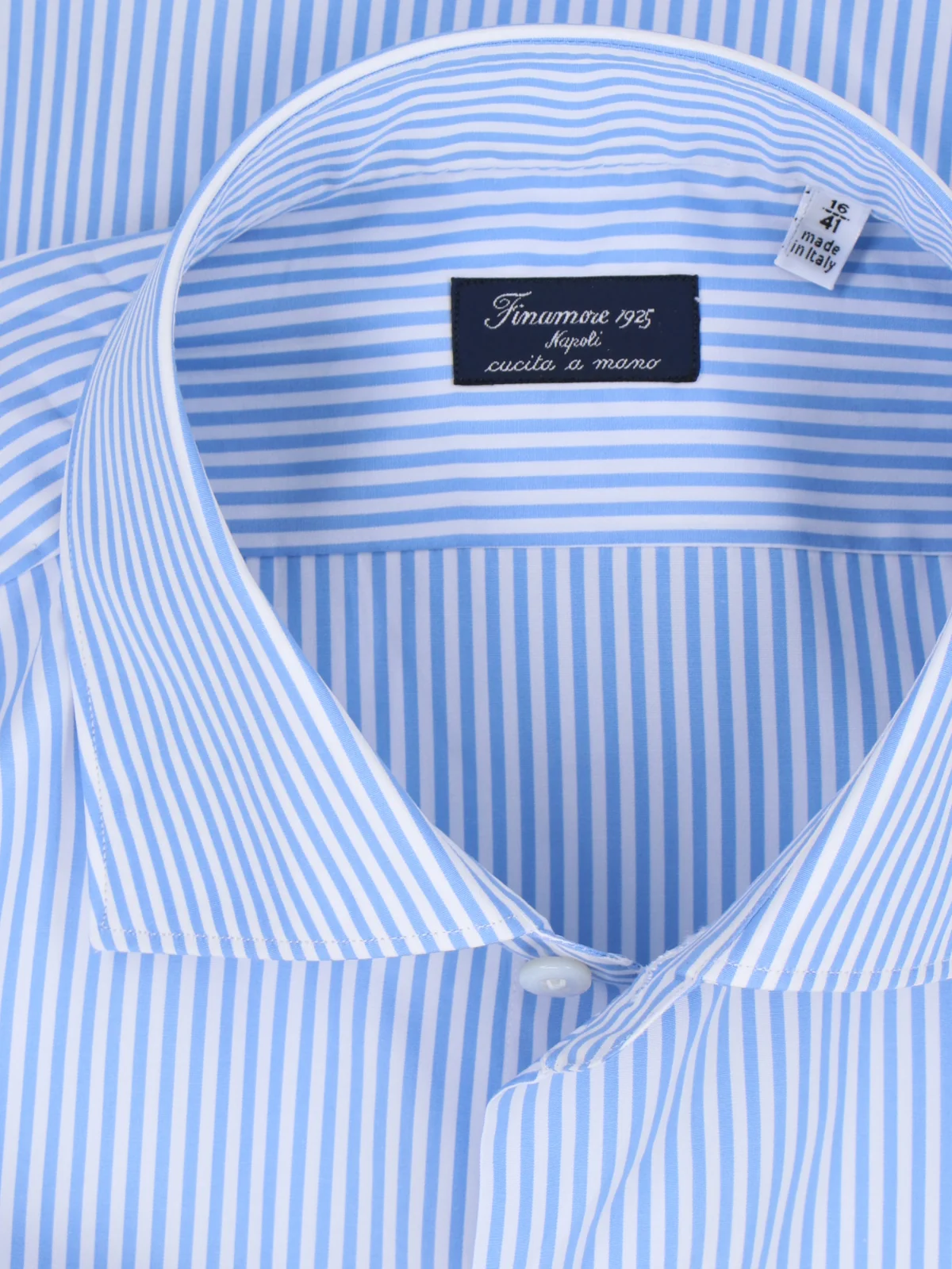Finamore Men's 100% Cotton Print Shirt - Image 3