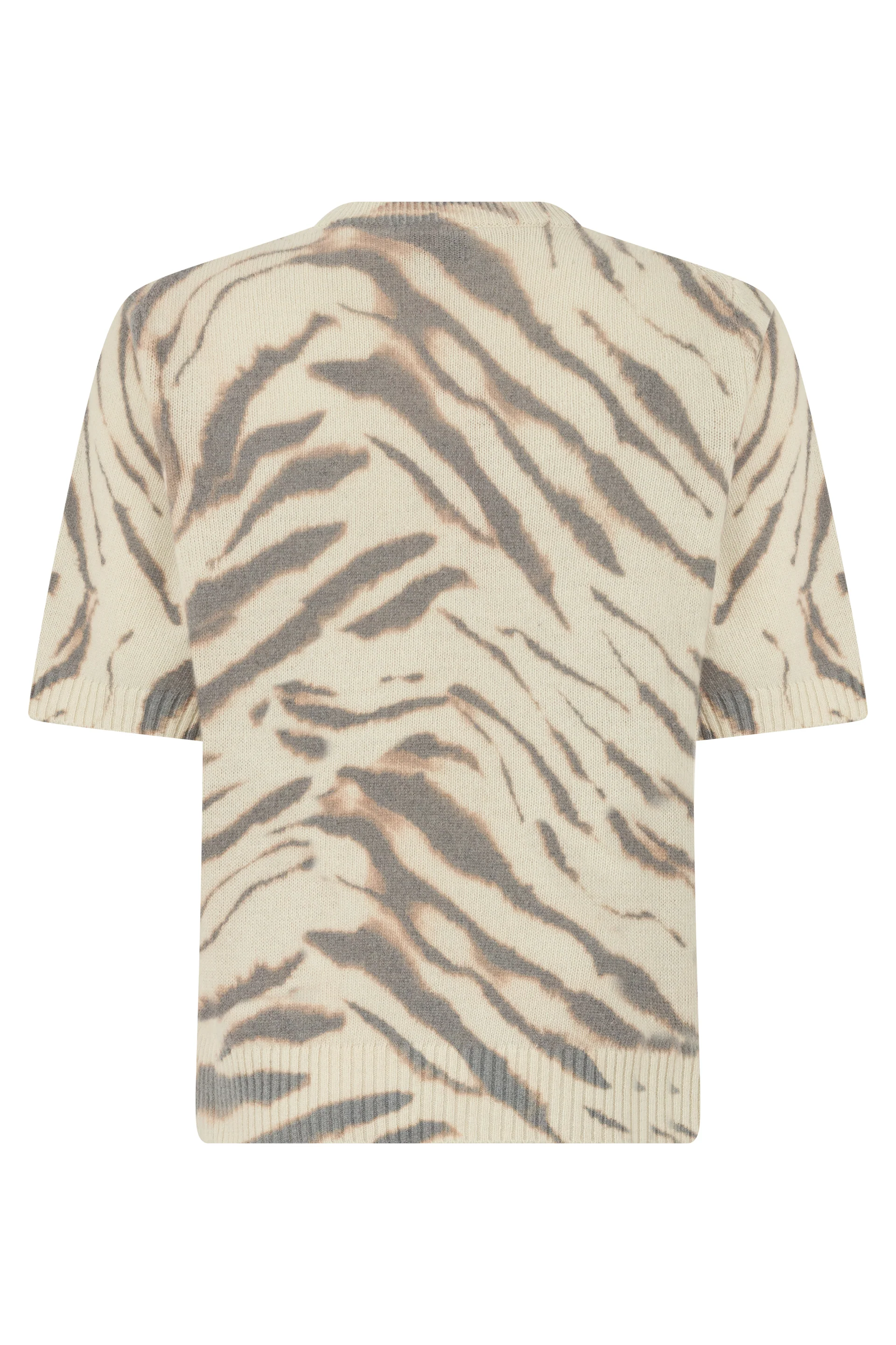Ganni Cozy Wool Blend T-Shirt for Women - Image 3