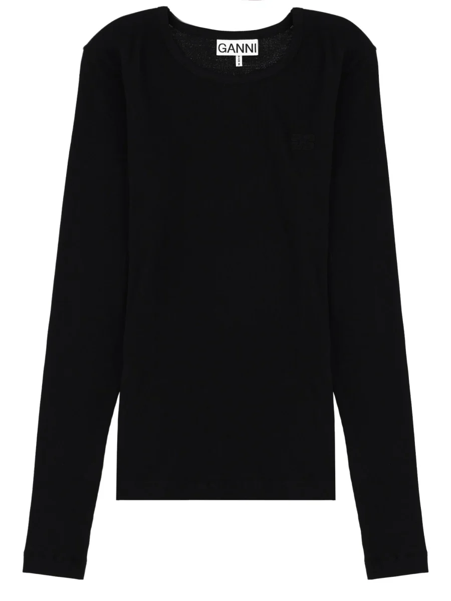 Ganni Relaxed Mini Top for Women