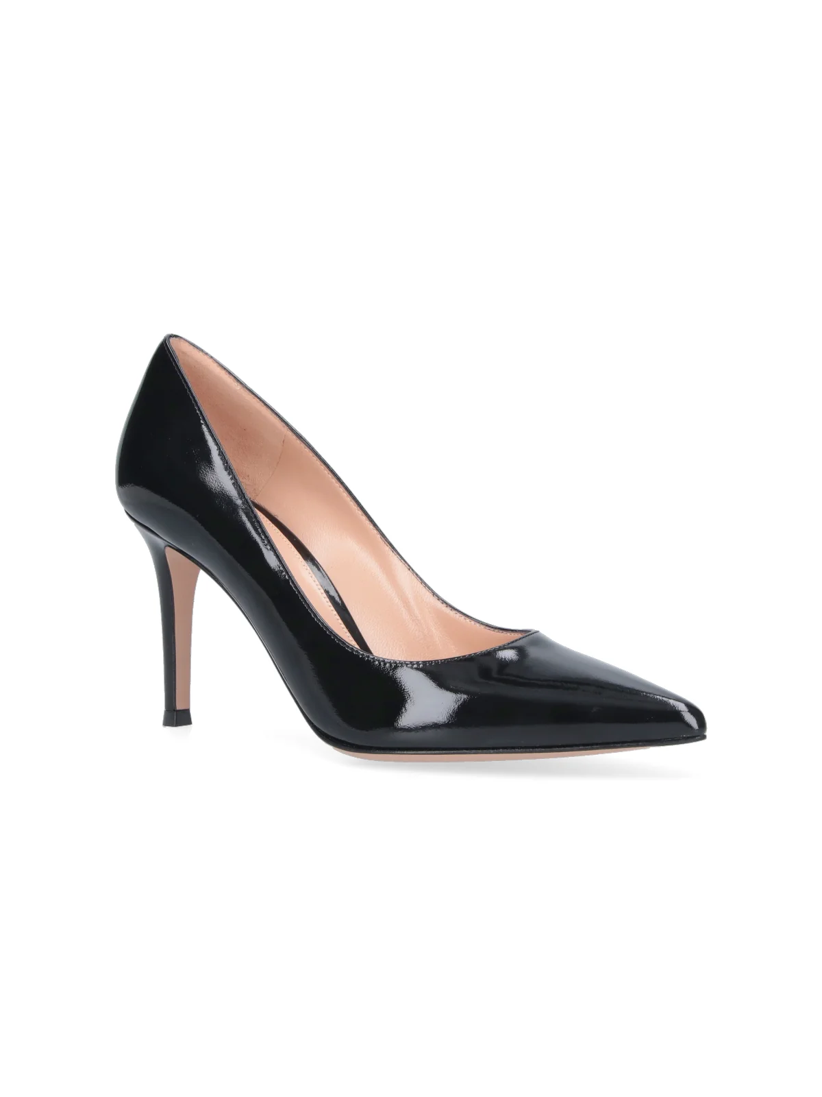 Gianvito Rossi Nappa Leather Heeled Pumps - Image 2