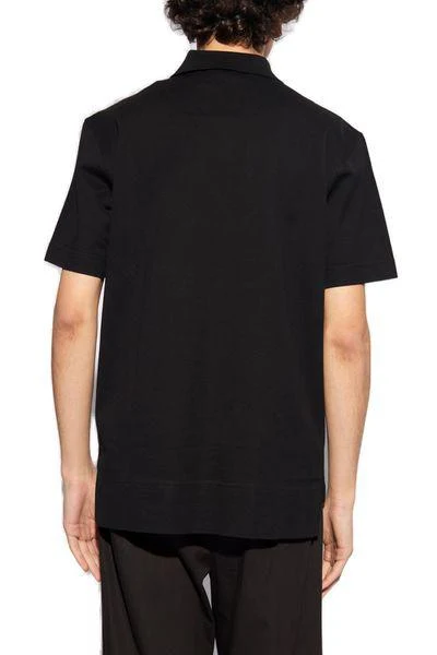 GIVENCHY Embroidered-monogram Cotton Polo Shirt - Image 3