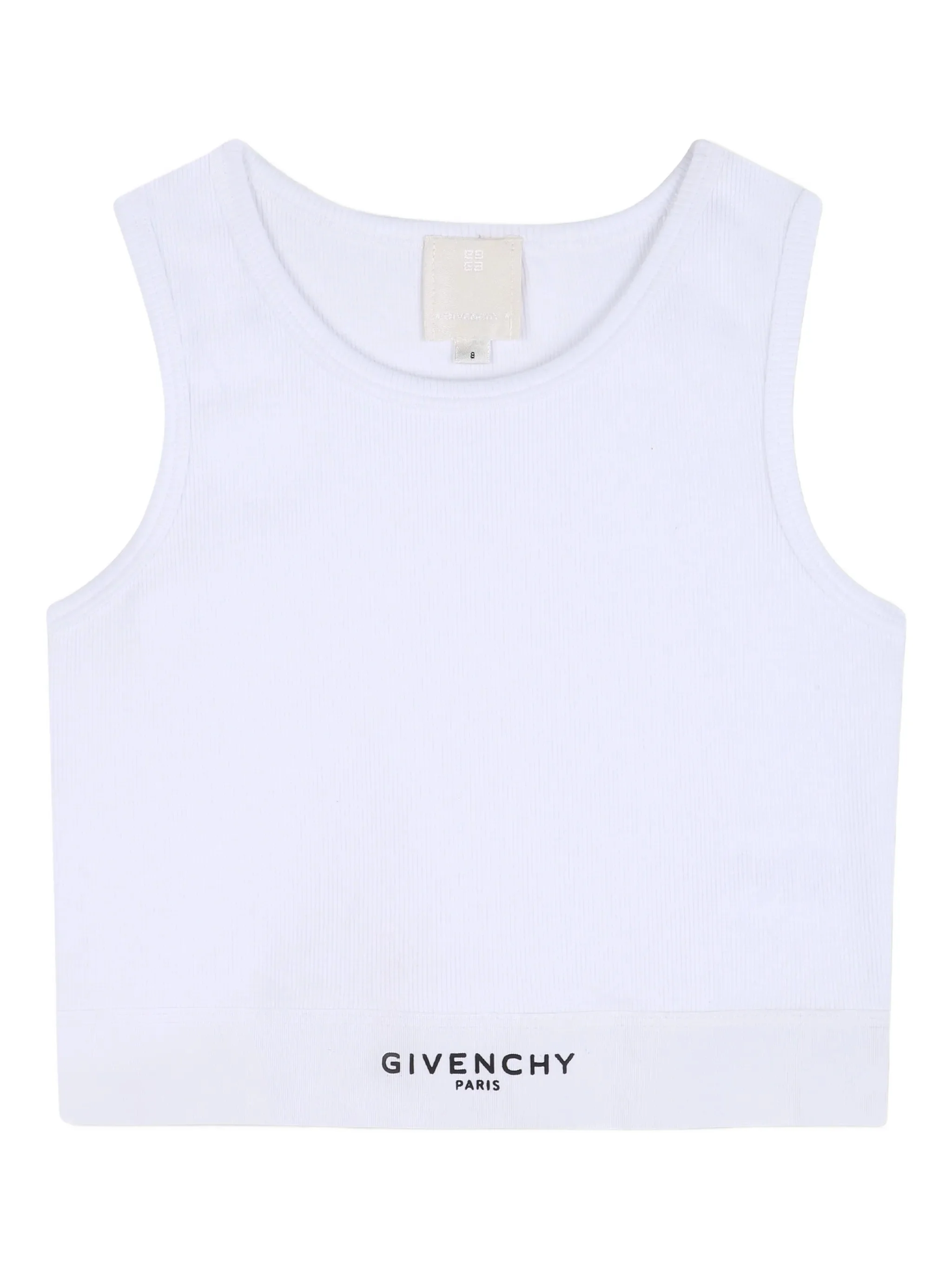 Givenchy Kids Girls' Round Neck Logo T-Shirt