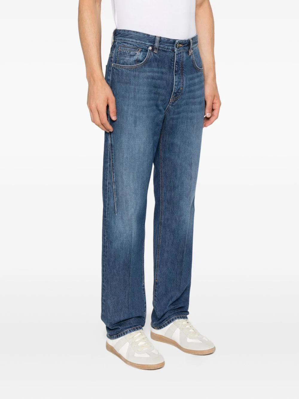 Givenchy Washed Straight Leg Jeans - Image 7
