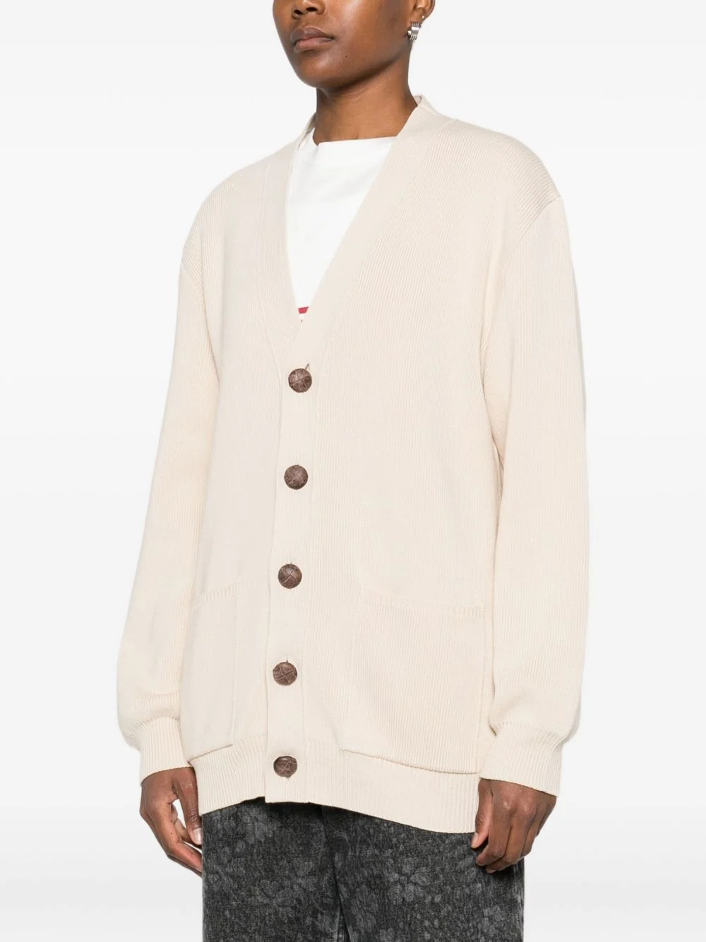 GOLDEN GOOSE Cardigan with 'Golden' Lettering on the Back - Image 2