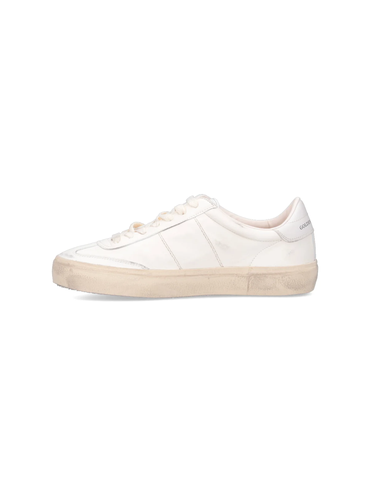 Golden Goose Men’s Ovine Leather Sneakers with Rubber Sole - Image 3
