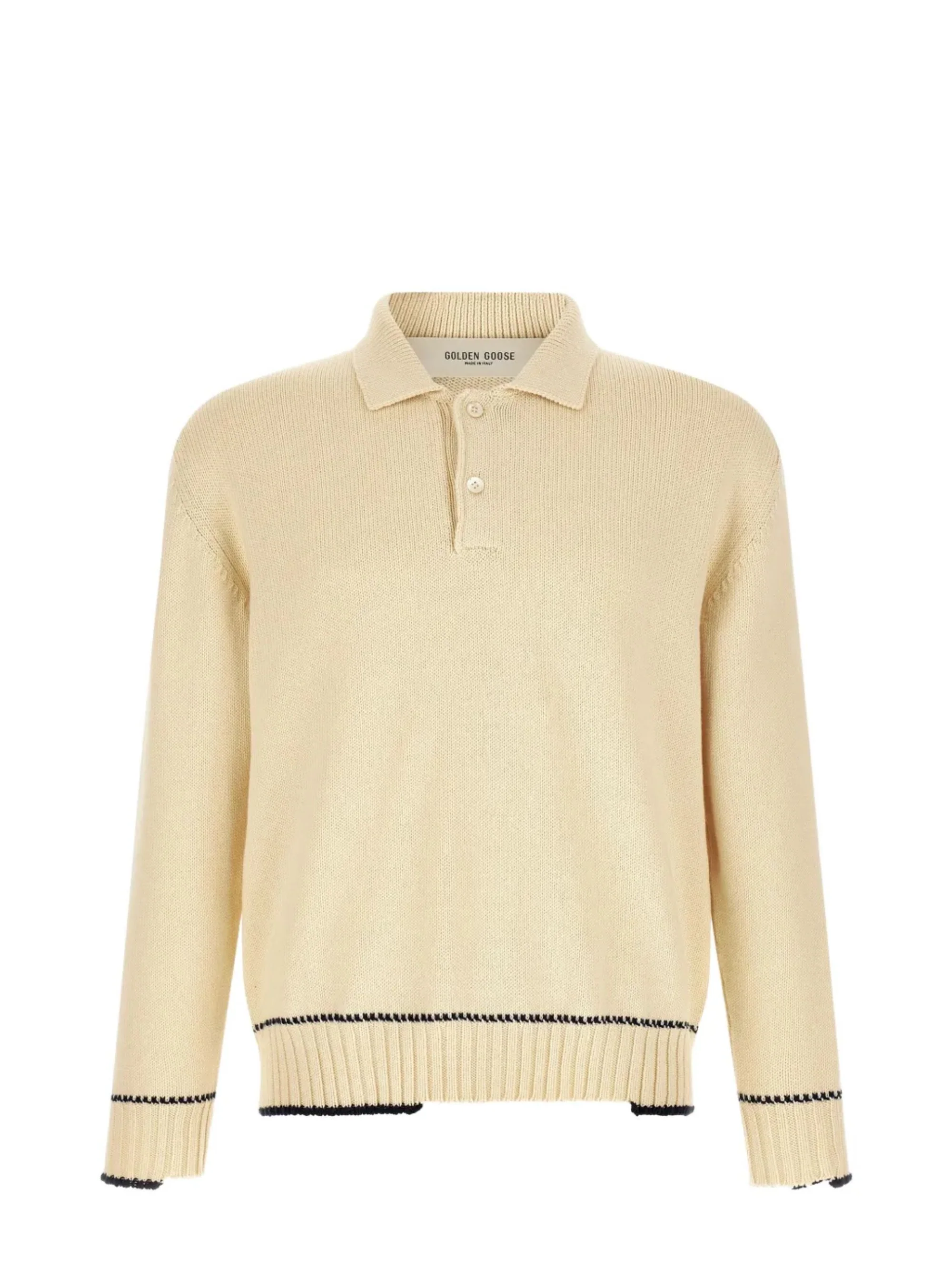 Golden Goose Men's Distressed Cotton-Blend Sweater