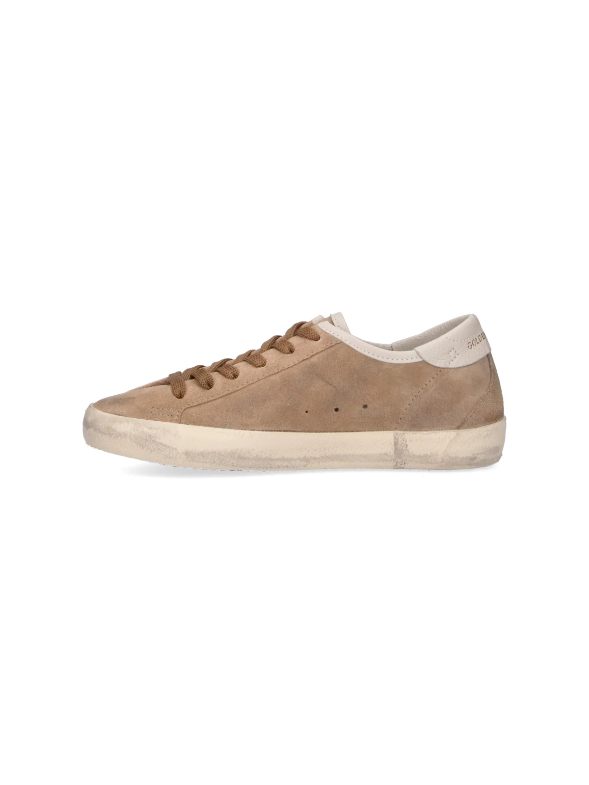 Golden Goose Women’s Leather Sneakers with Rubber Sole - Image 3