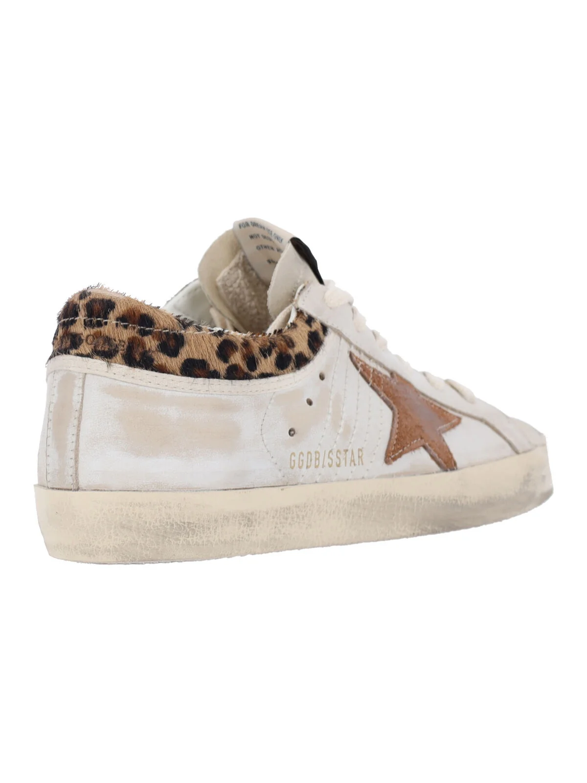 Golden Goose Women’s Leather Sneakers with Rubber Sole - Image 4