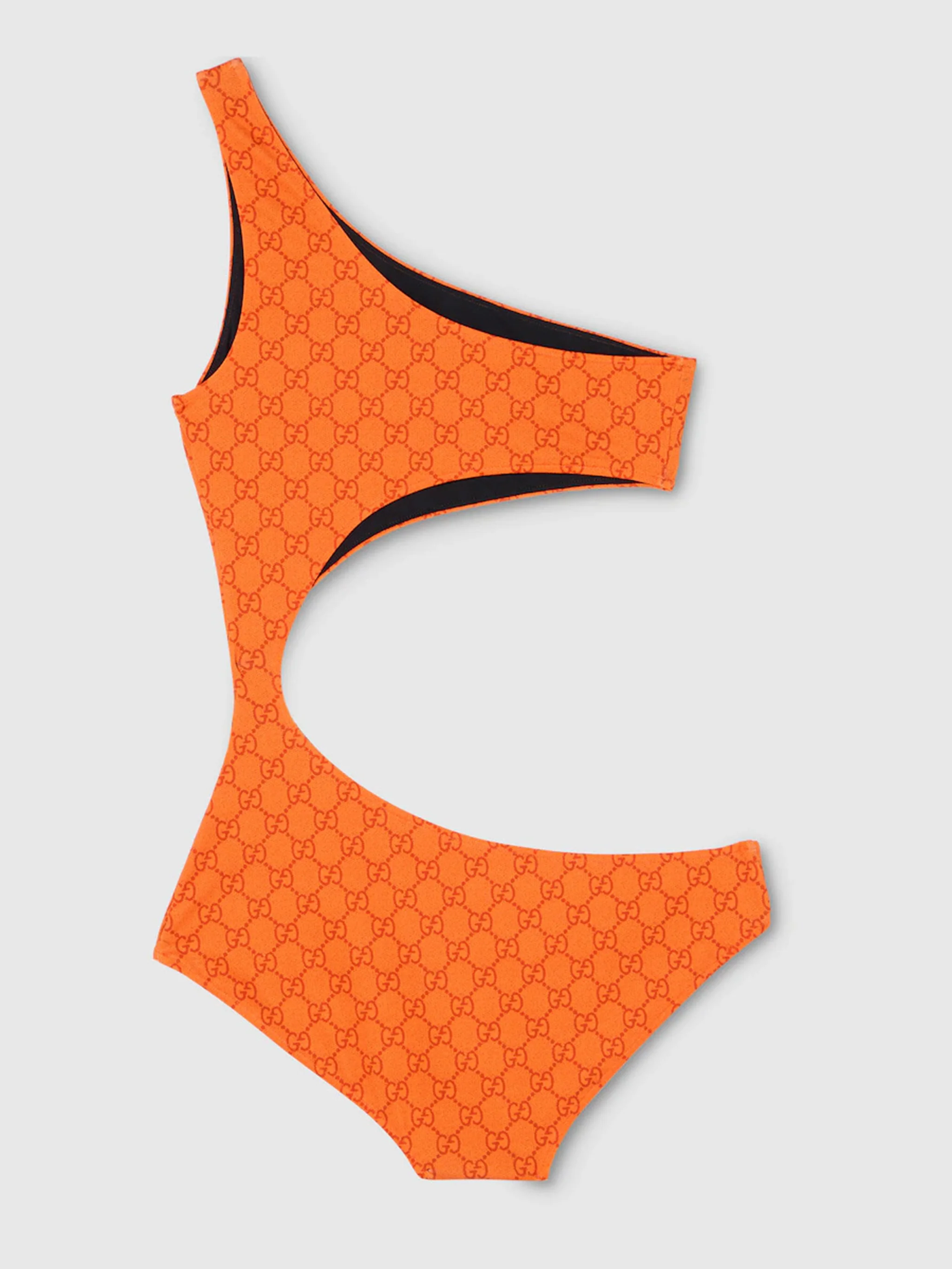 Gucci Asymmetric Allover GG Print Stole - Image 7