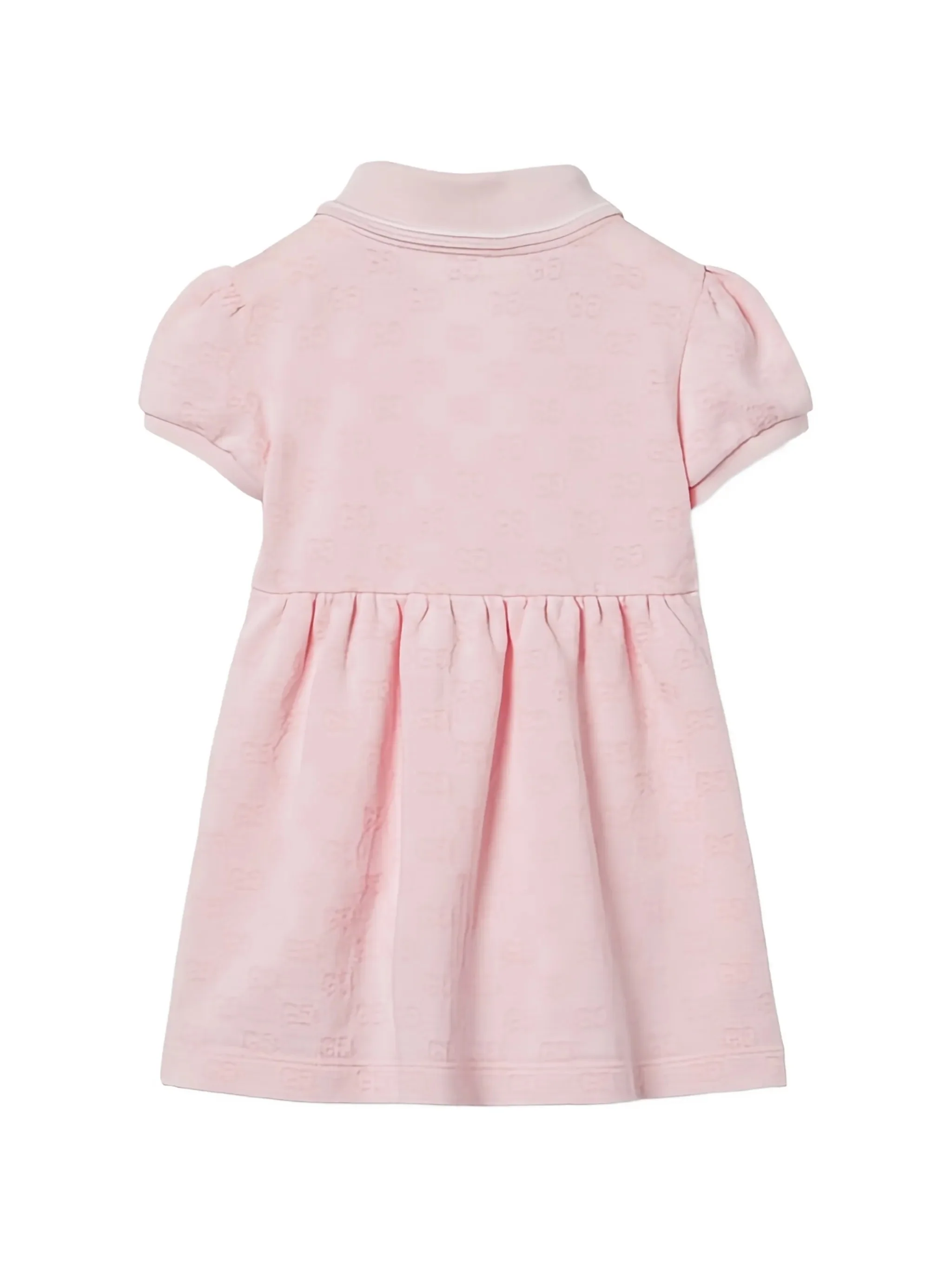 Gucci Kids Mini Puff Sleeve Polo Dress - Image 2