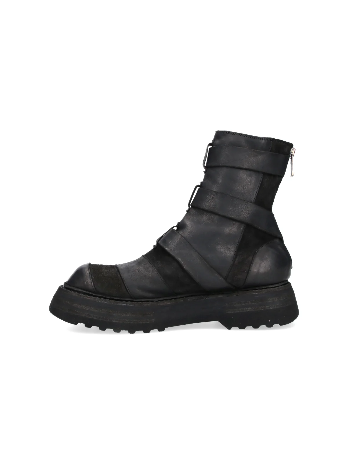 Guidi Horse Full-Grain Leather Reverse Buckle Boots - Image 3