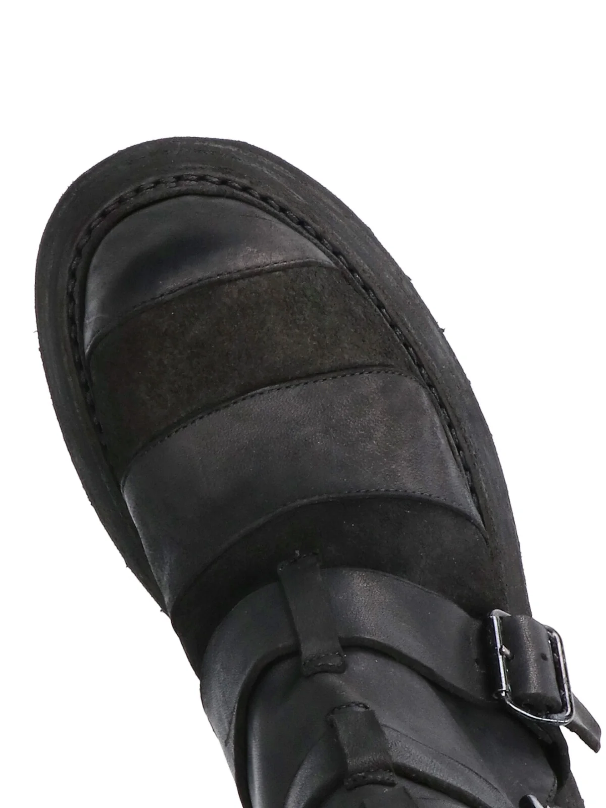 Guidi Horse Full-Grain Leather Reverse Buckle Boots - Image 5