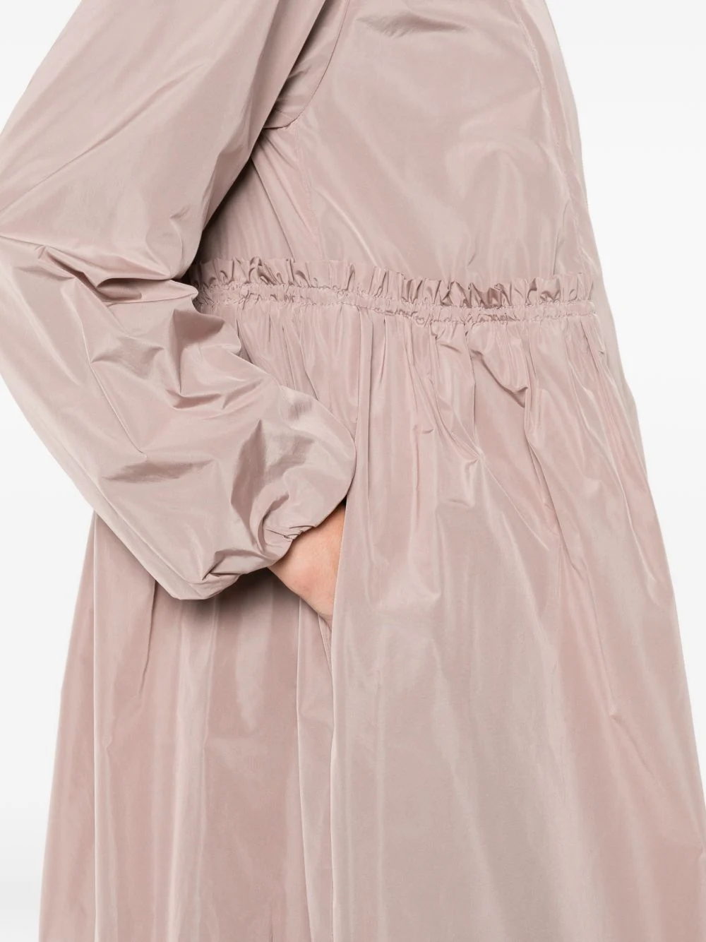 Herno Hooded Zip-Up Parka Coat - Image 4
