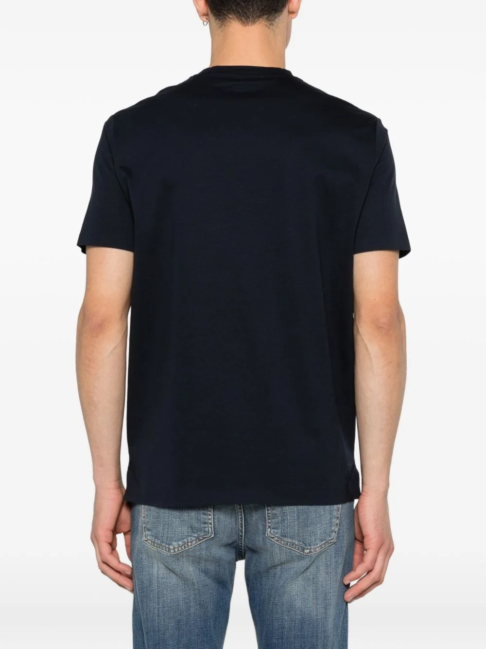 Heskimo Men's Round Neck Short Sleeve T-Shirt with Tonal Stitching - Image 2