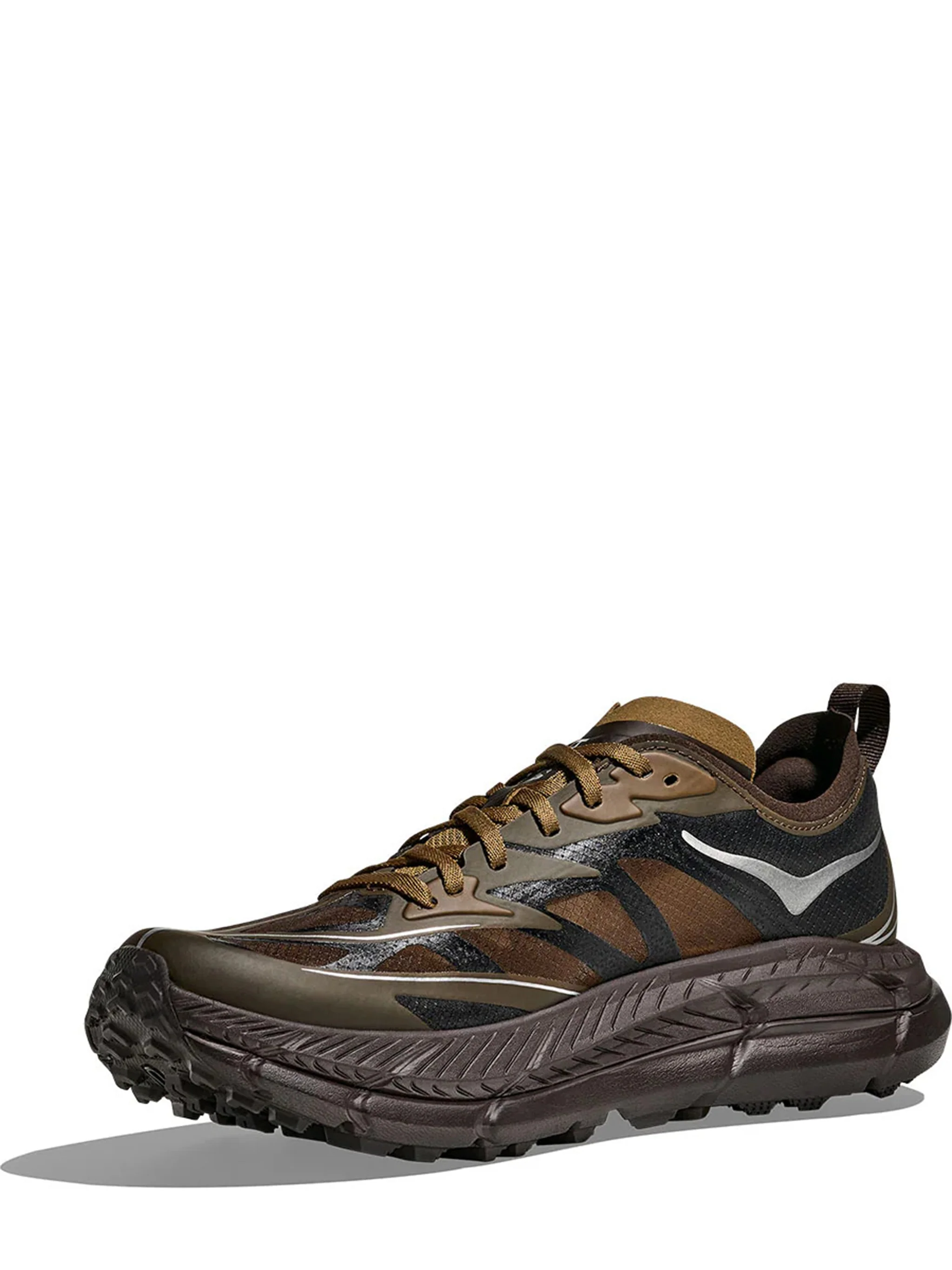 Hoka One One Men’s Technical Running Sneakers with Reflective Lace and Transparent Upper - Image 6
