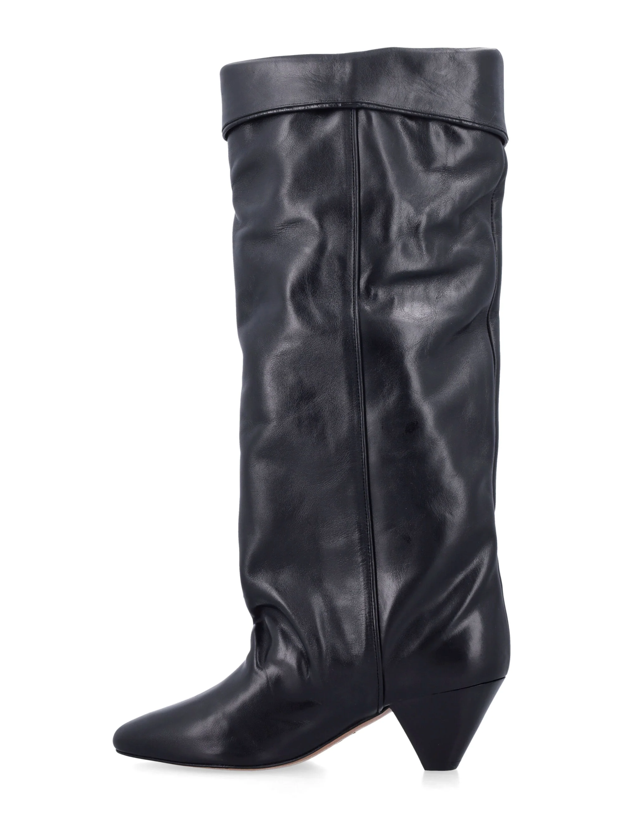 Isabel Marant Suede Calf Leather Flat Shoes - Image 3