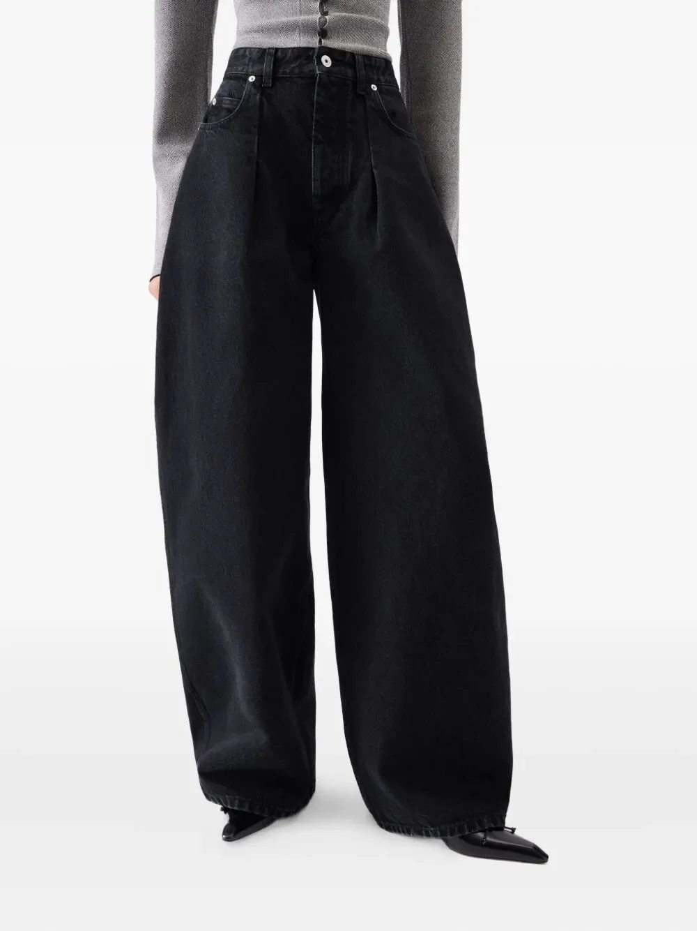 JACQUEMUS The Ovalo De-Nîmes Denim Pants - Image 6