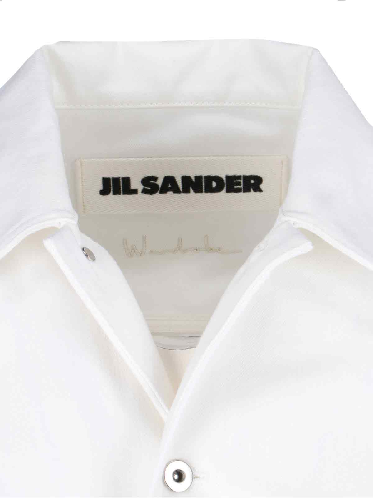Jil Sander Men’s Cotton Shirt with Sheepskin Detail - Image 5