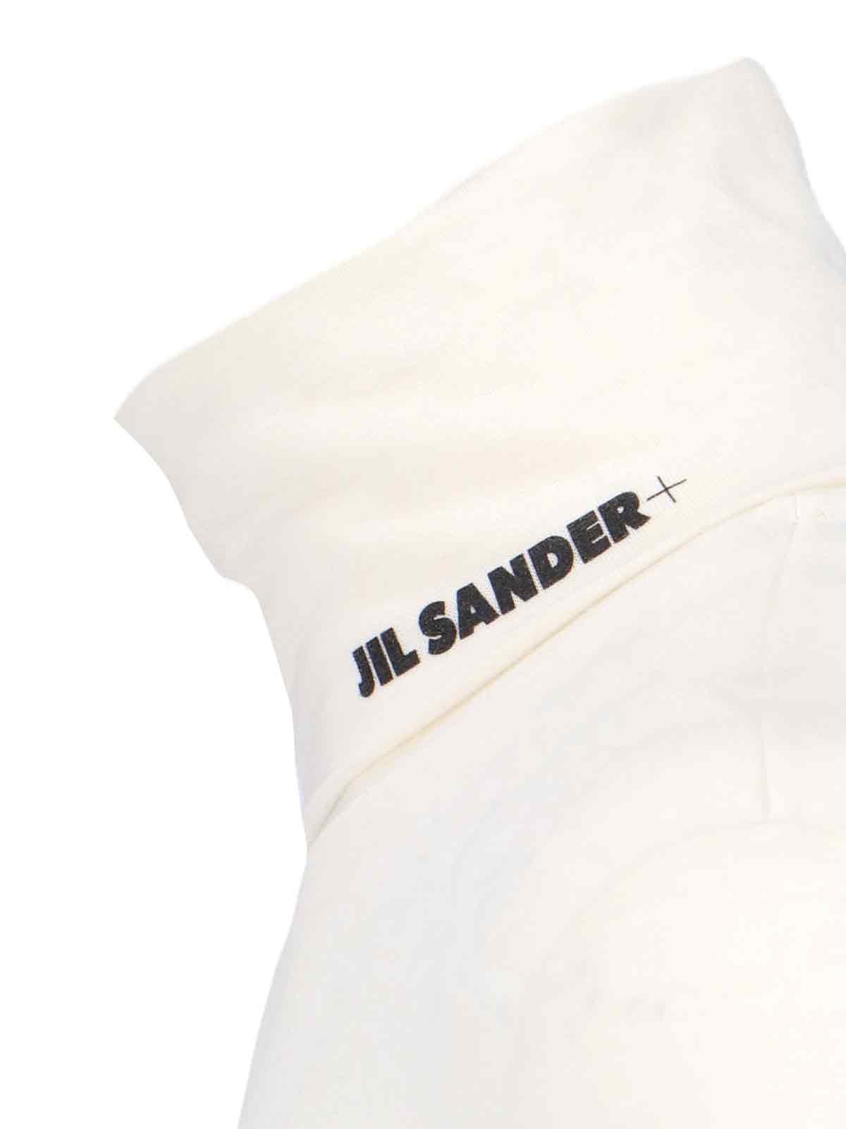 Jil Sander Tailored Virgin Wool-Blend Top for Women - Image 6