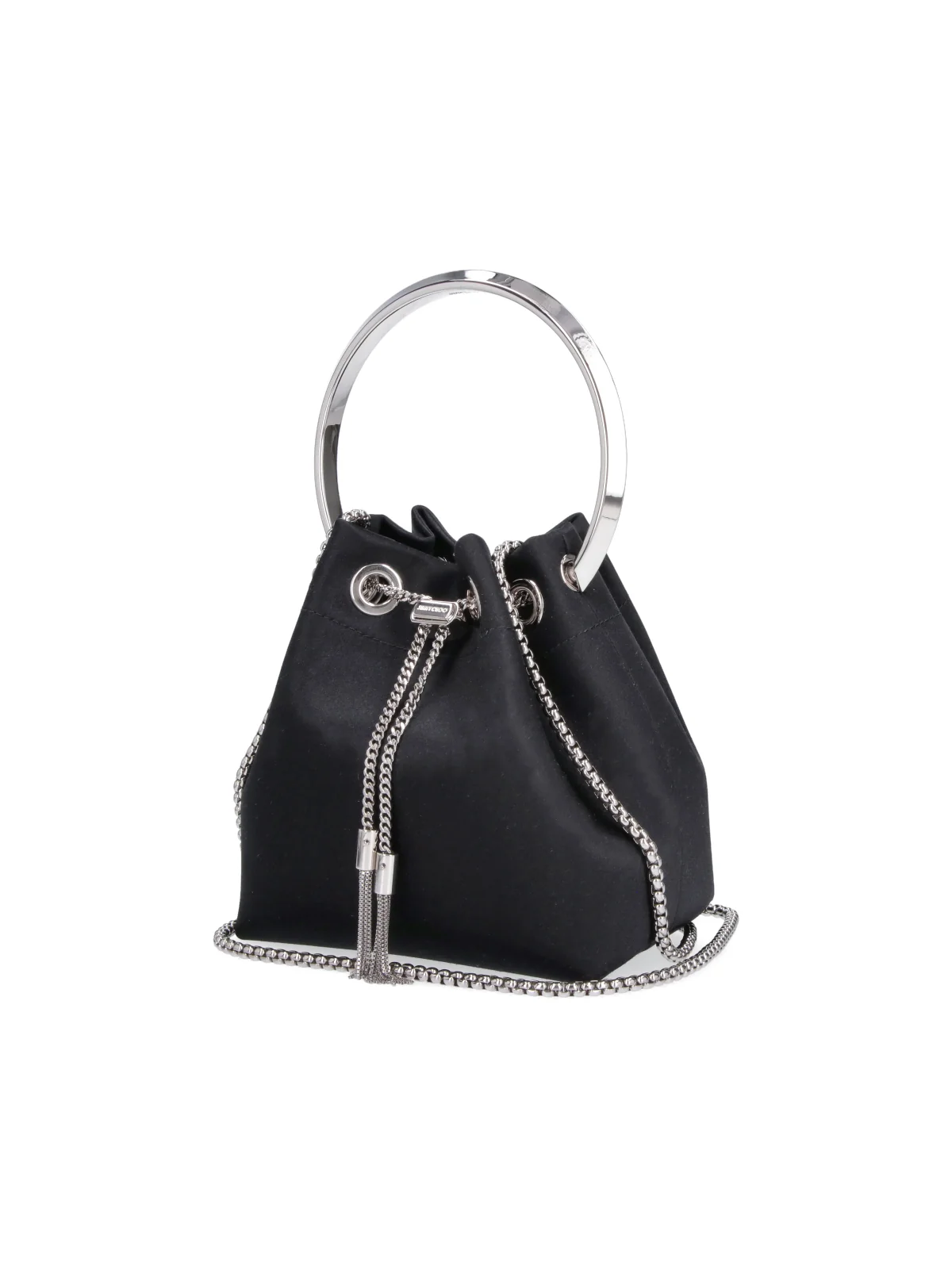 Jimmy Choo Bon Bon Small Beaded Fabric & Brass Crossbody Bag - Image 2