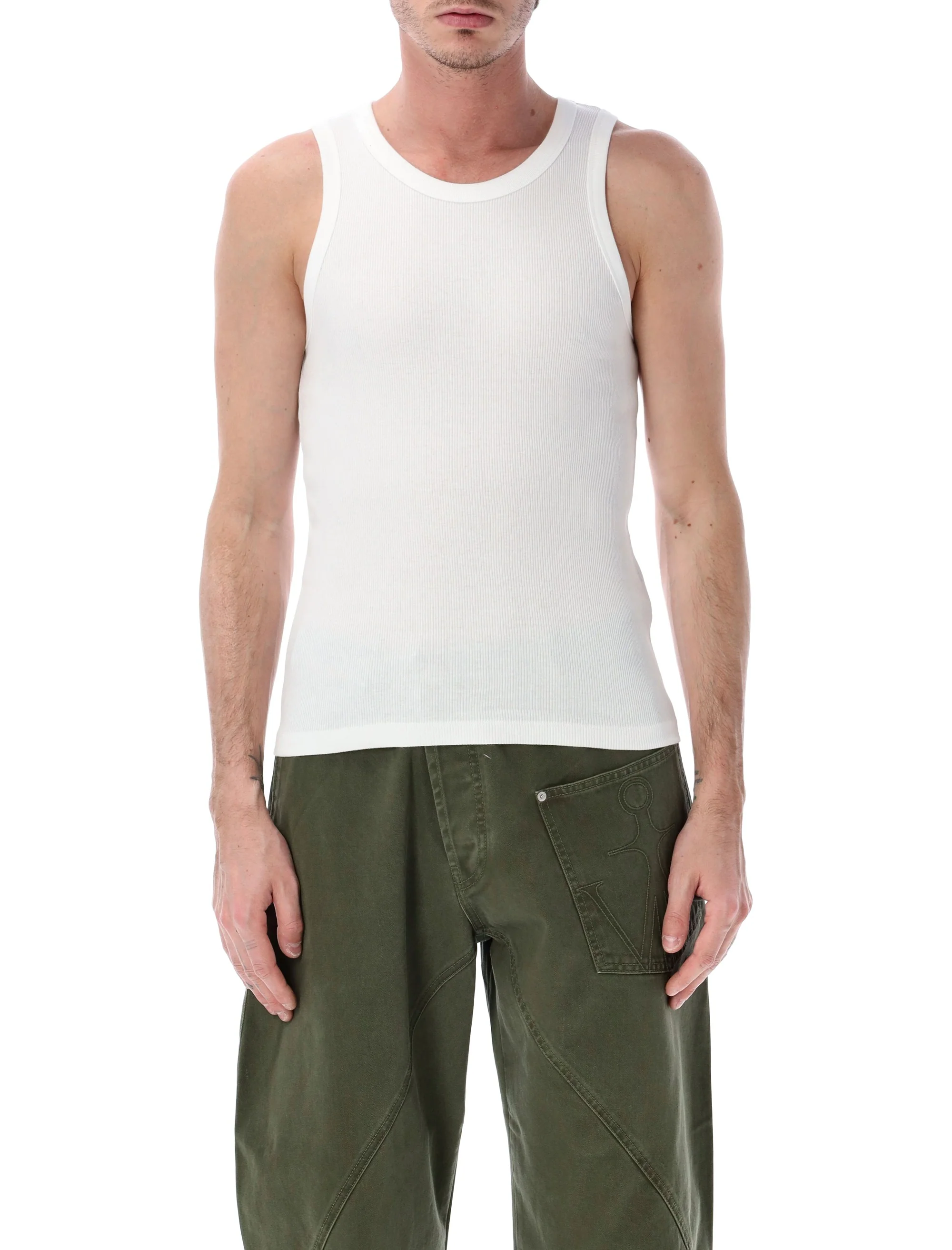 Jw Anderson Stylish Short Sleeve Top for Men