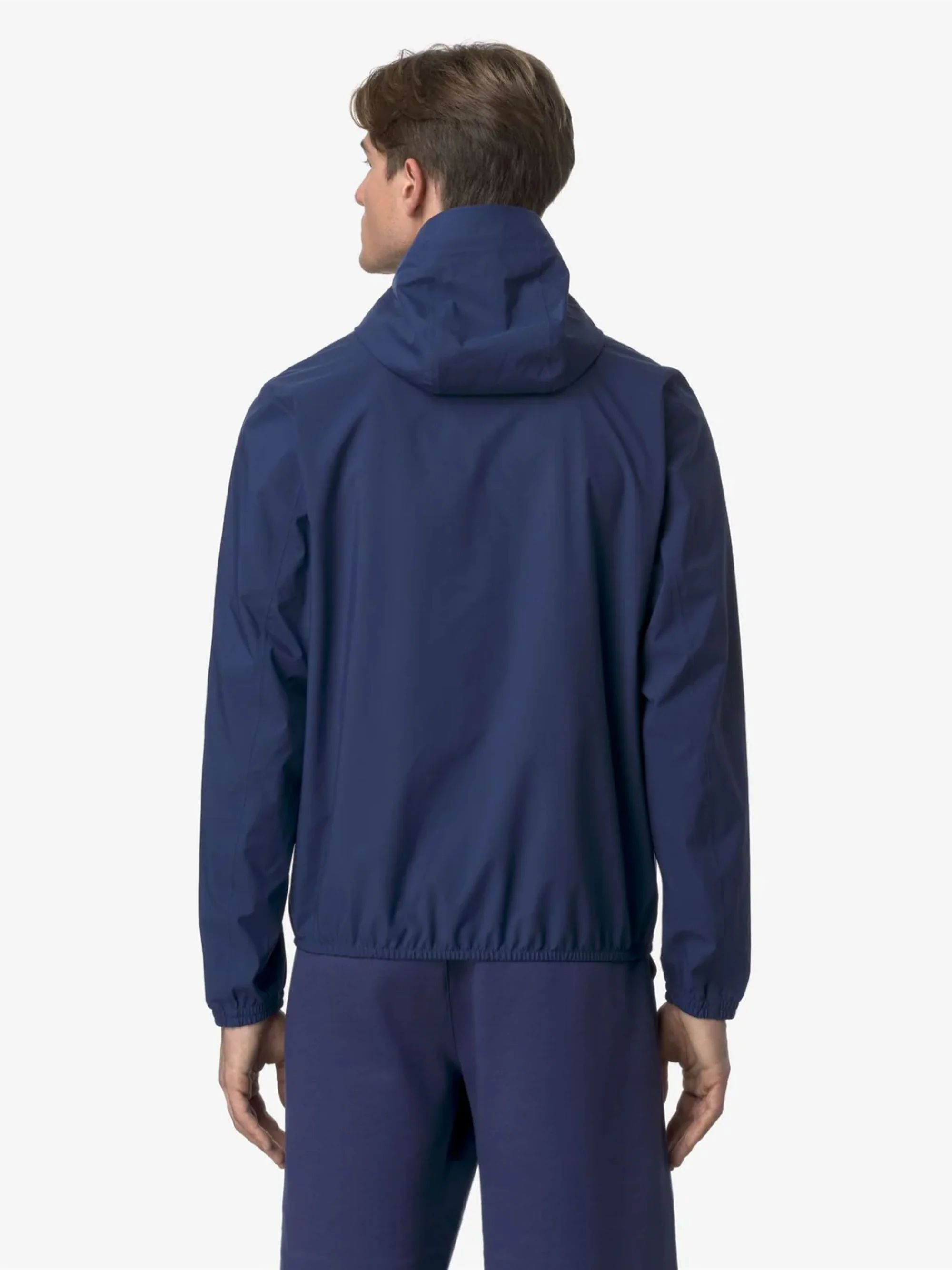 K-way Front Zip Fastening Long Sleeve Coat with Sophisticated Cuffs and Hem - Image 4