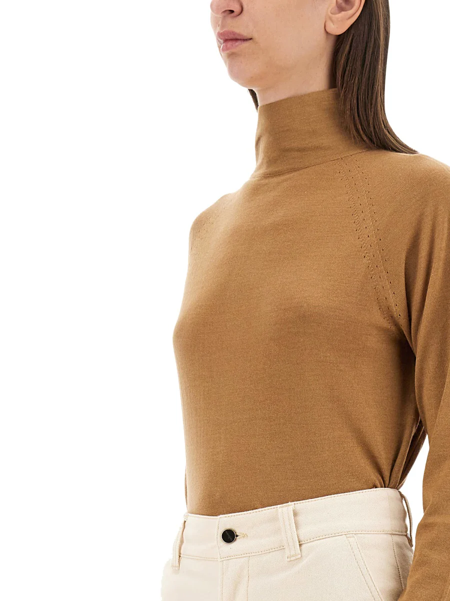 KITON Cashmere Sweater with High Neck - Image 4