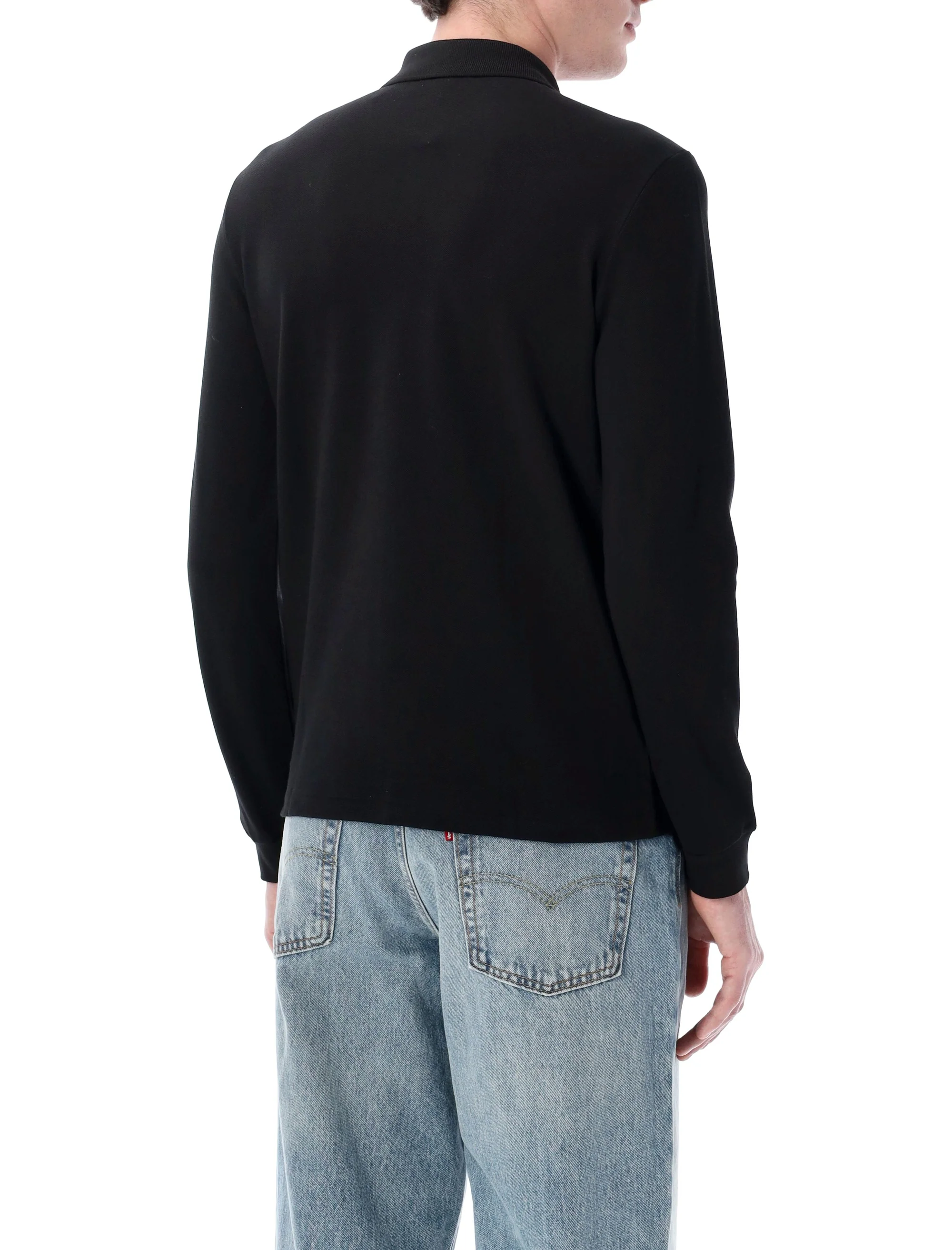Lacoste Long-Sleeve Polo Shirt - Size L - Image 4