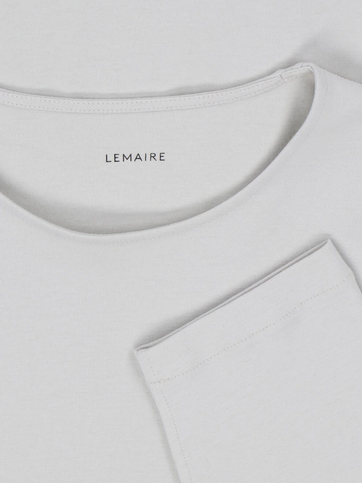 Lemaire Luxury Cotton-Silk T-Shirt for Men - Image 3