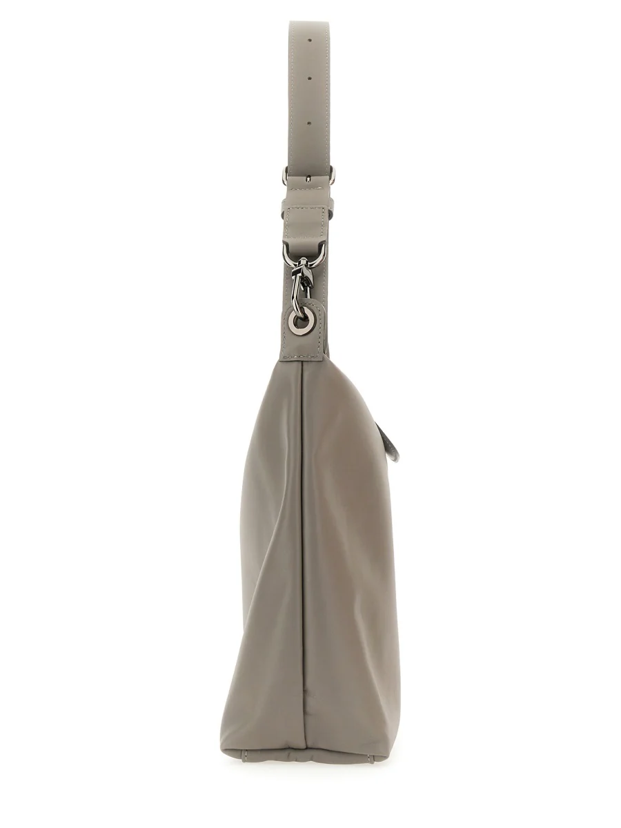 Longchamp Medium Leather Hobo Shoulder Handbag - Image 5
