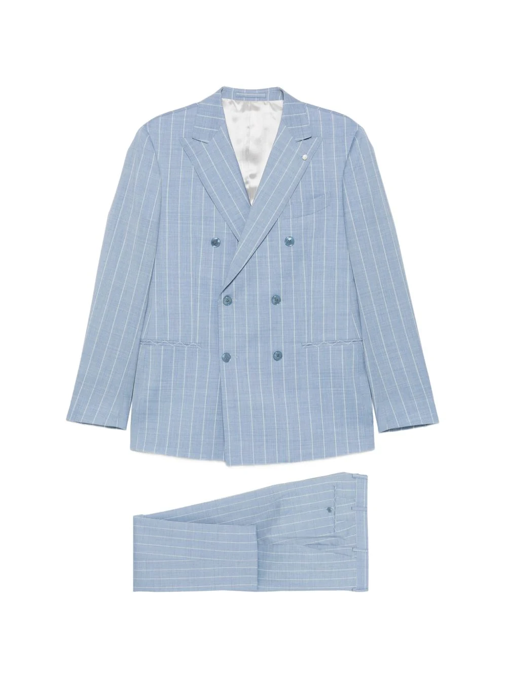 Luigi Bianchi Men's Classic Tailored Suit