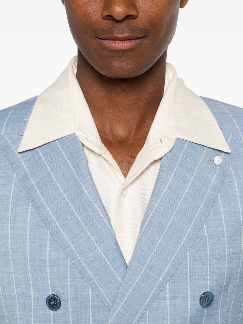 Luigi Bianchi Men's Classic Tailored Suit - Image 3