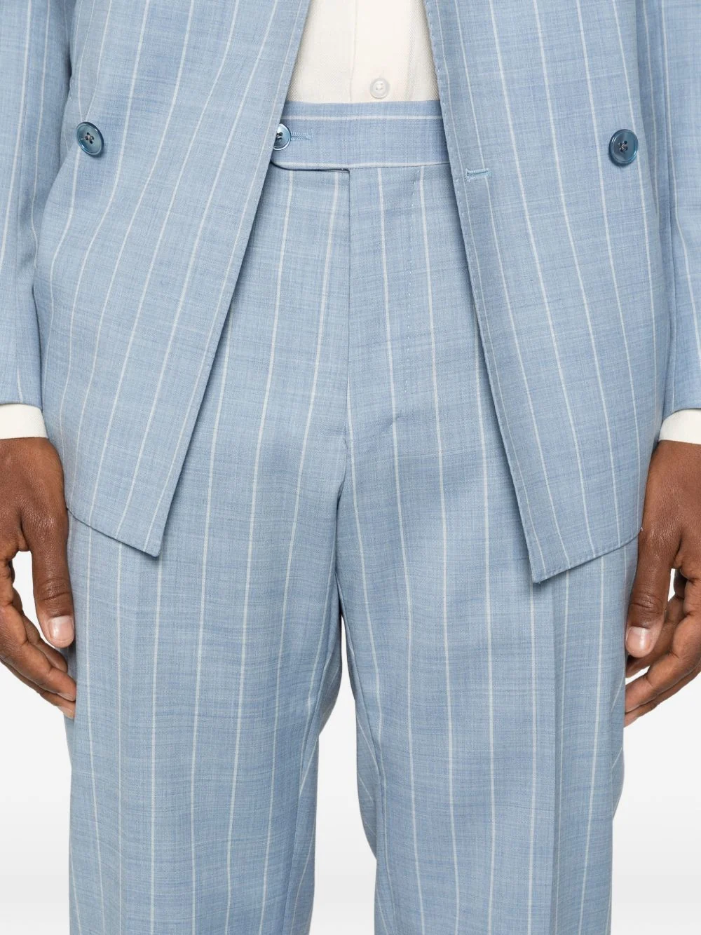 Luigi Bianchi Men's Classic Tailored Suit - Image 4