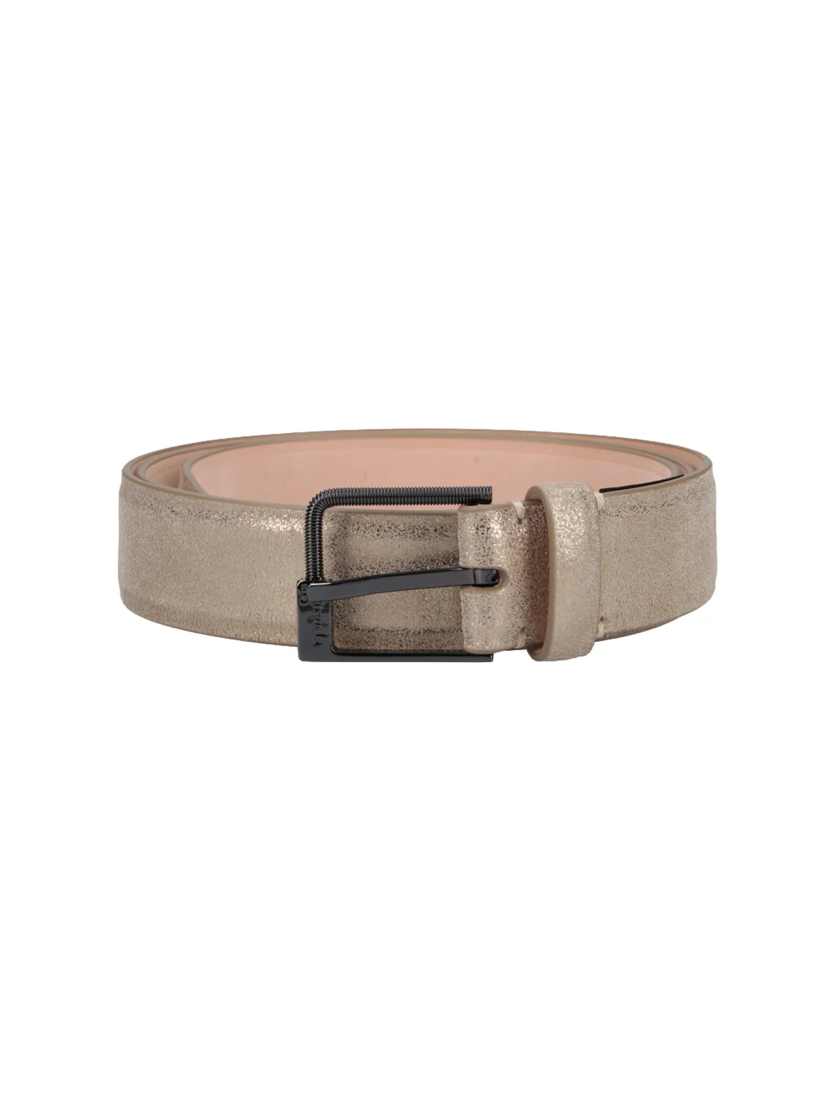 Maison Margiela Bovine Leather Belt with Brass Hardware