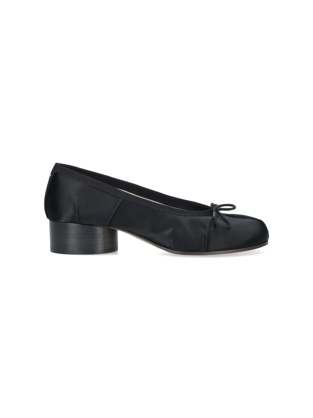 Maison Margiela Women’s Cotton-Blend and Leather Flat Shoes