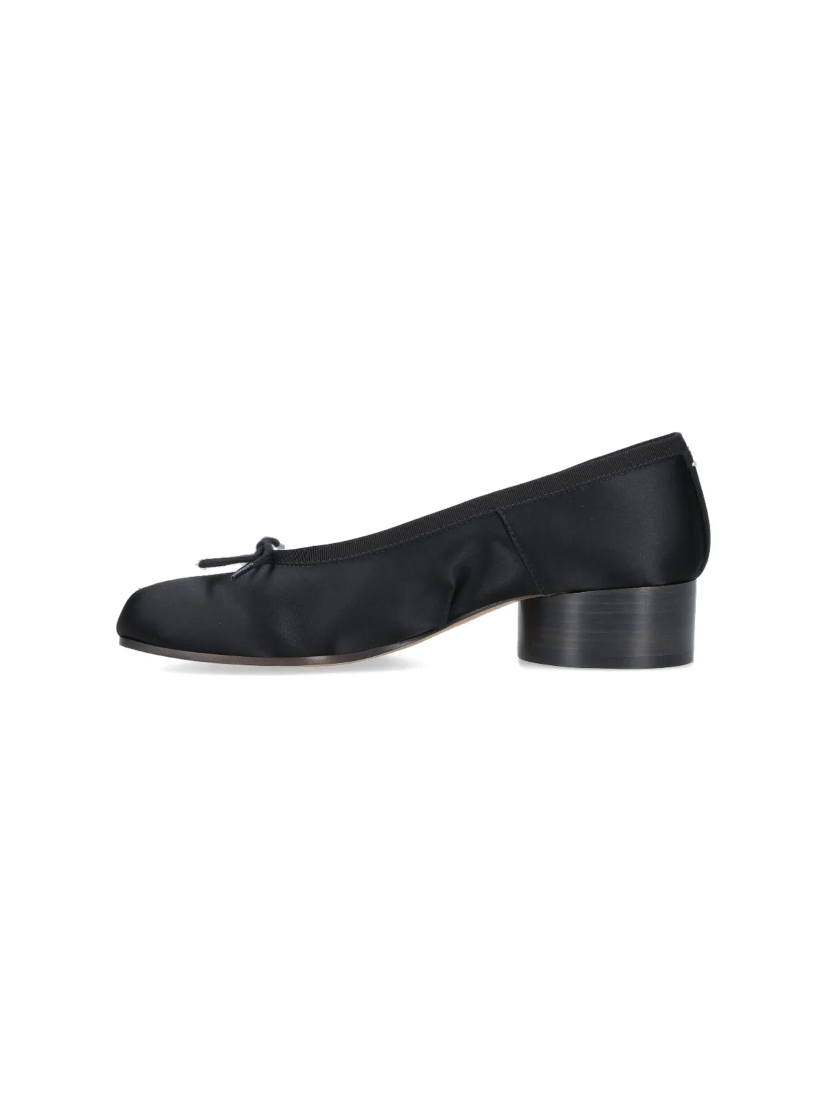 Maison Margiela Women’s Cotton-Blend and Leather Flat Shoes - Image 3