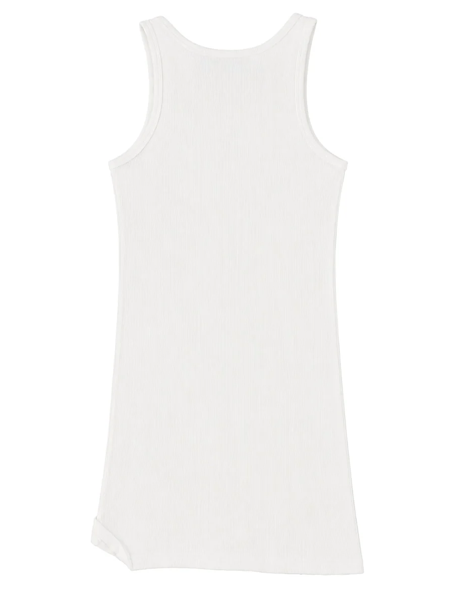 Maison Margiela Women’s Cotton Dress, Soft Primary Fabric, Made in Italy - Image 4