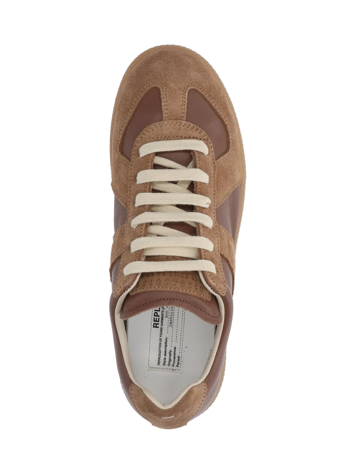 Maison Margiela Women’s Leather Low-Top Sneakers - Image 5