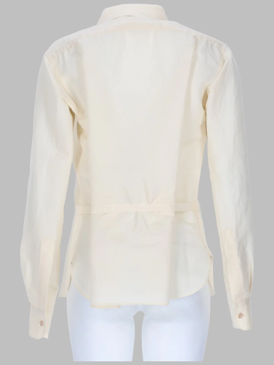 Maison Margiela Women’s Silk-Cotton Shirt - Image 2