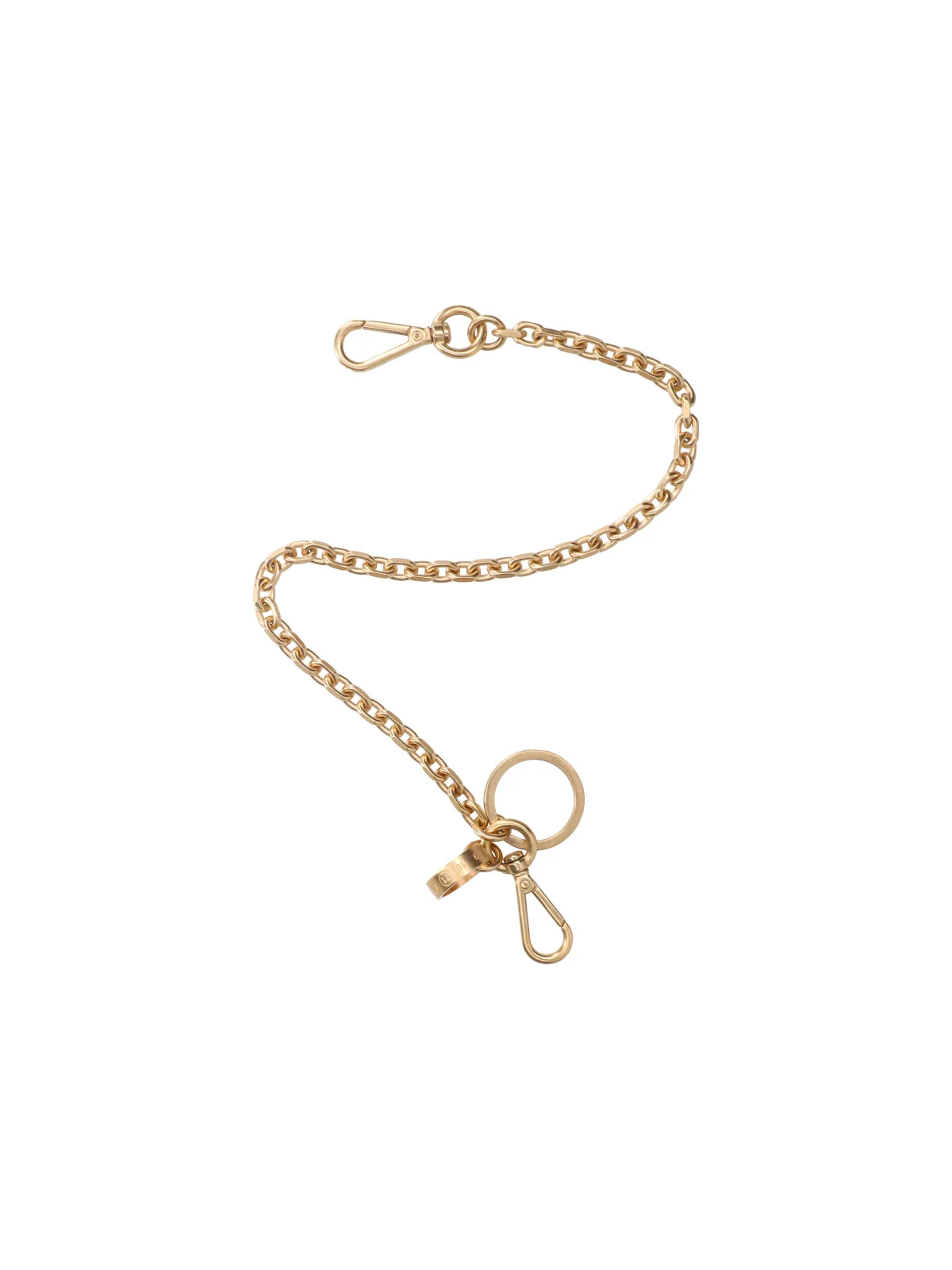 Maison Margiela Women's Brass Keychain Charm