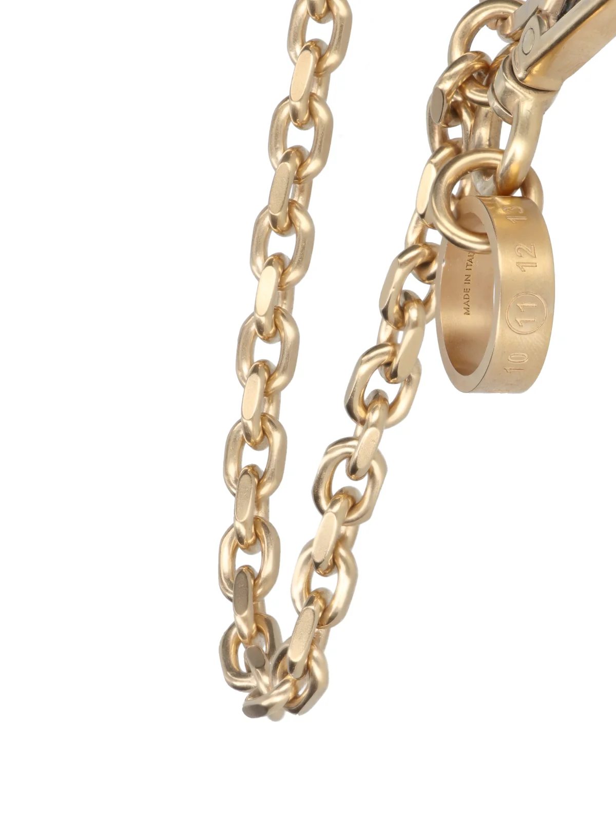 Maison Margiela Women's Brass Keychain Charm - Image 2