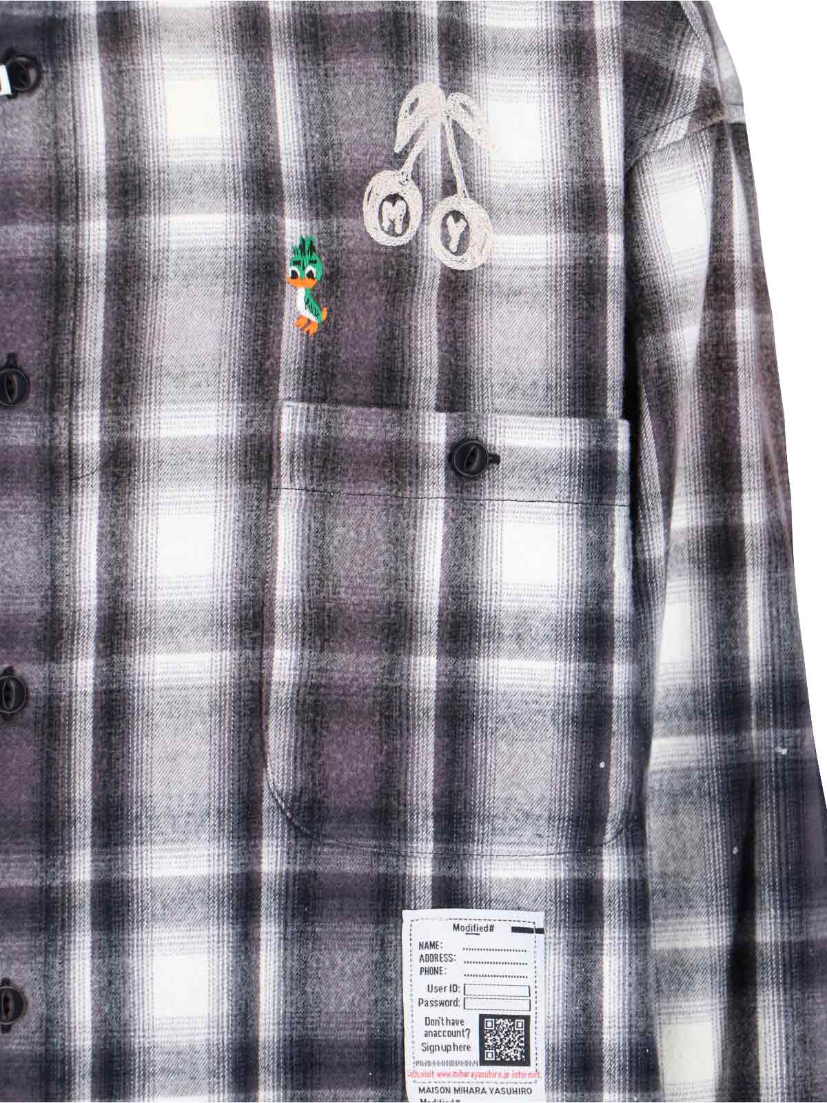 Maison Mihara Yasuhiro Men's 100% Cotton Button-Up Shirt - Image 4