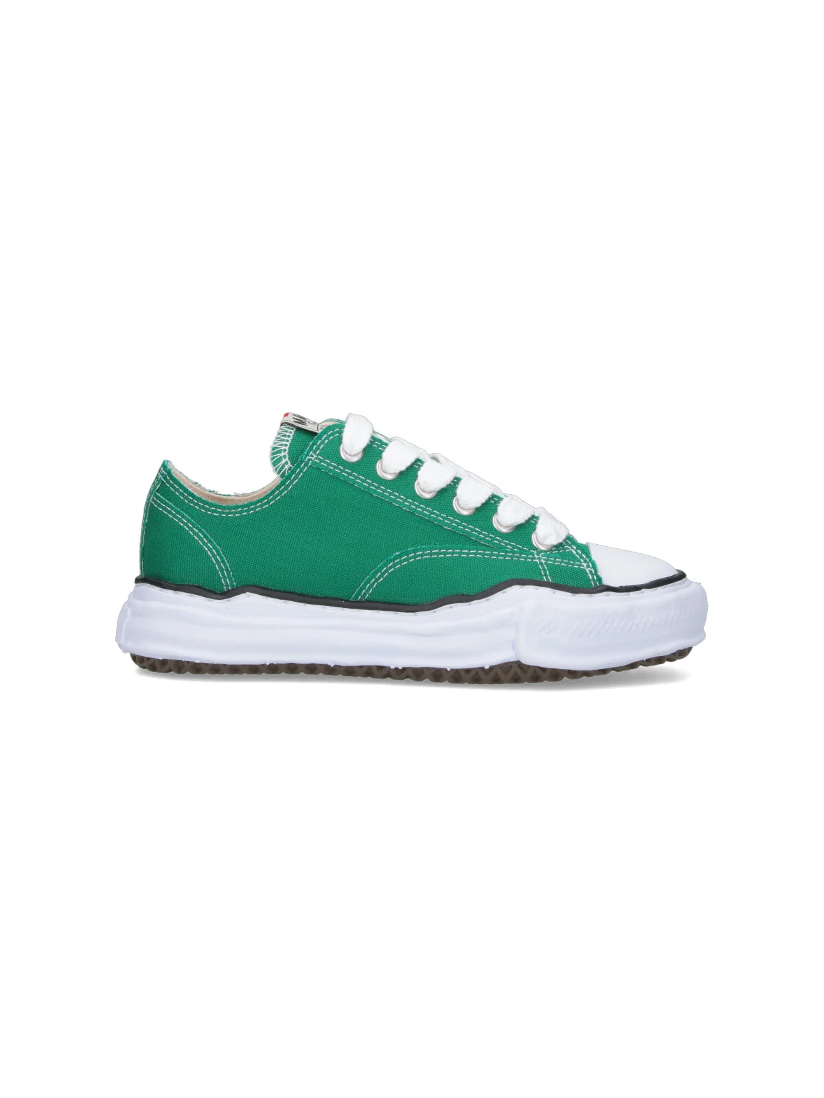 Maison Mihara Yasuhiro Unisex Cotton Upper Sneakers with Rubber Sole