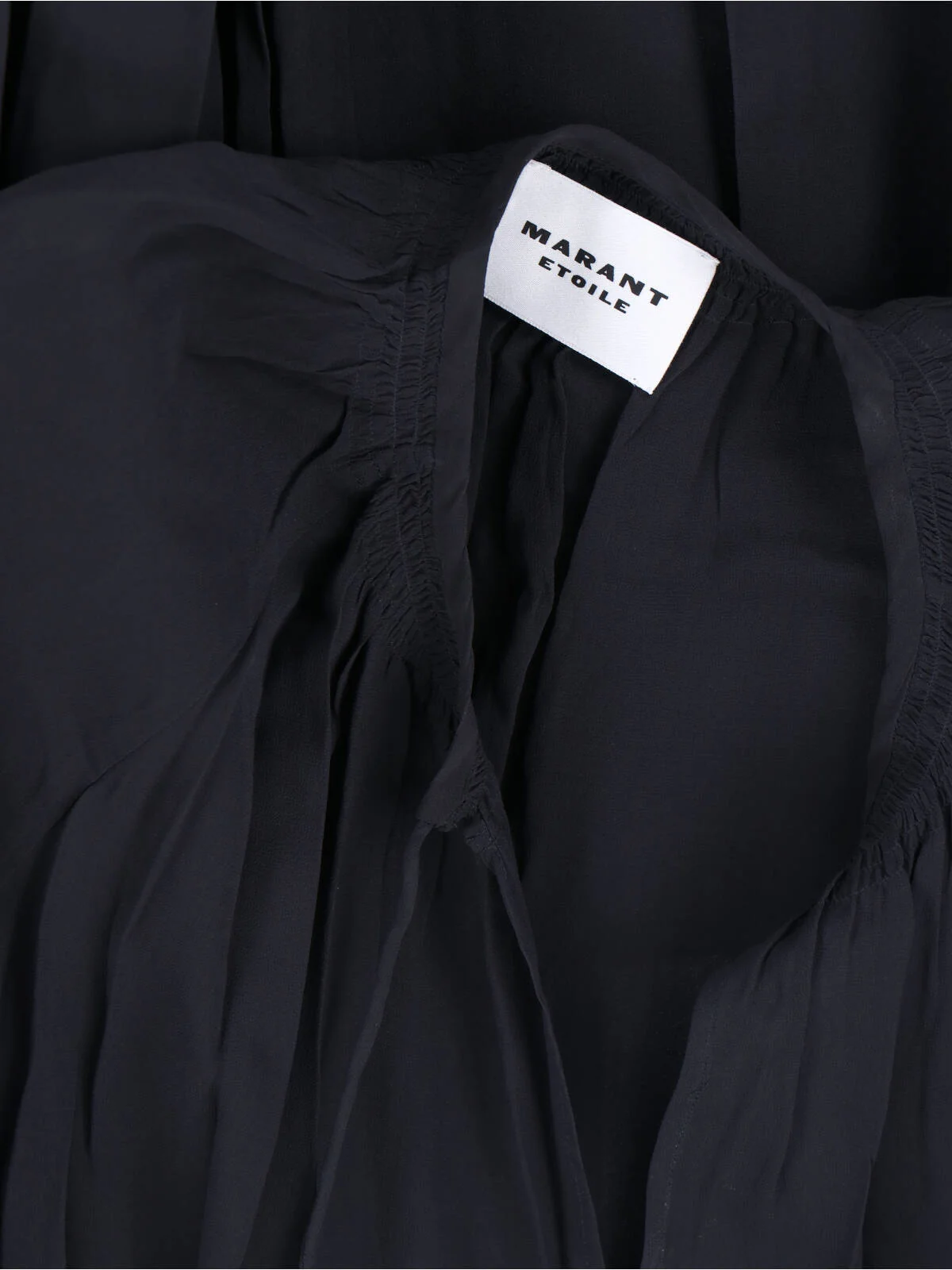 Marant Etoile Viscose Midi Dress with Tailored Elegance - Image 5