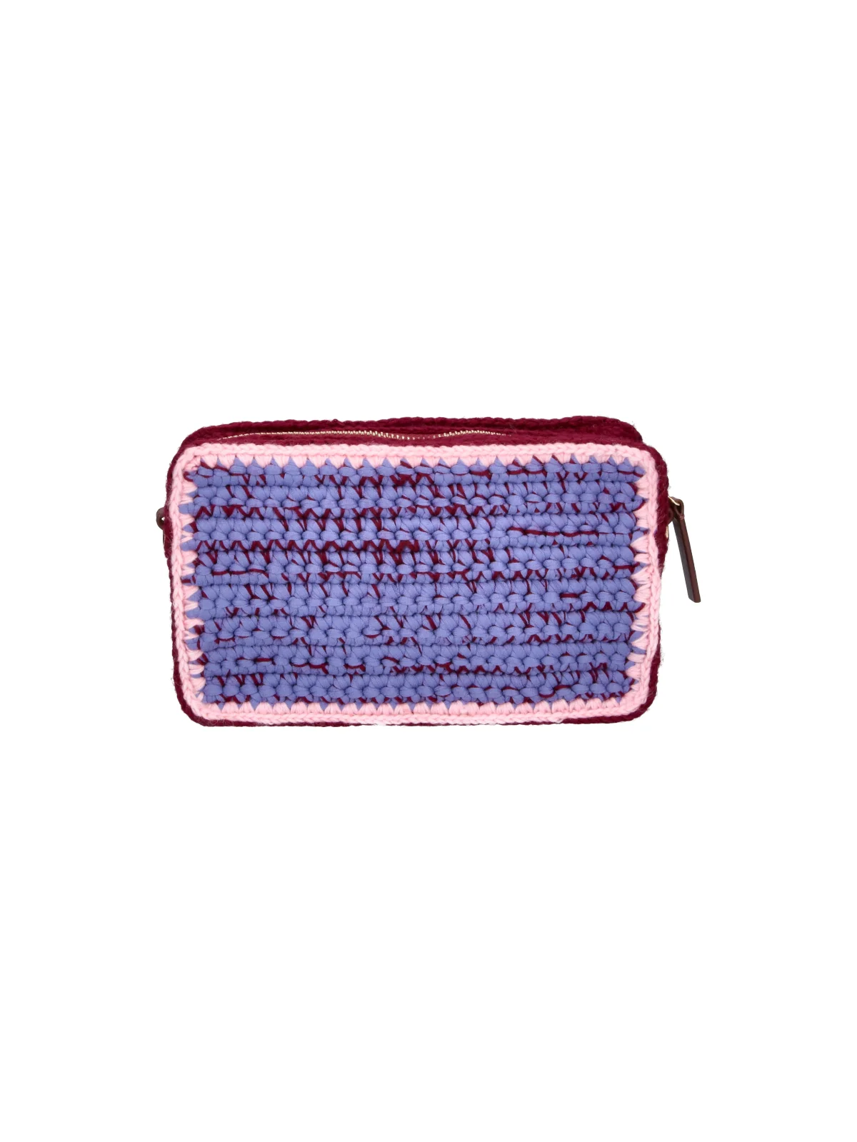 Marni Wool and Calf Leather Bag with Metallic Hardware - Image 3